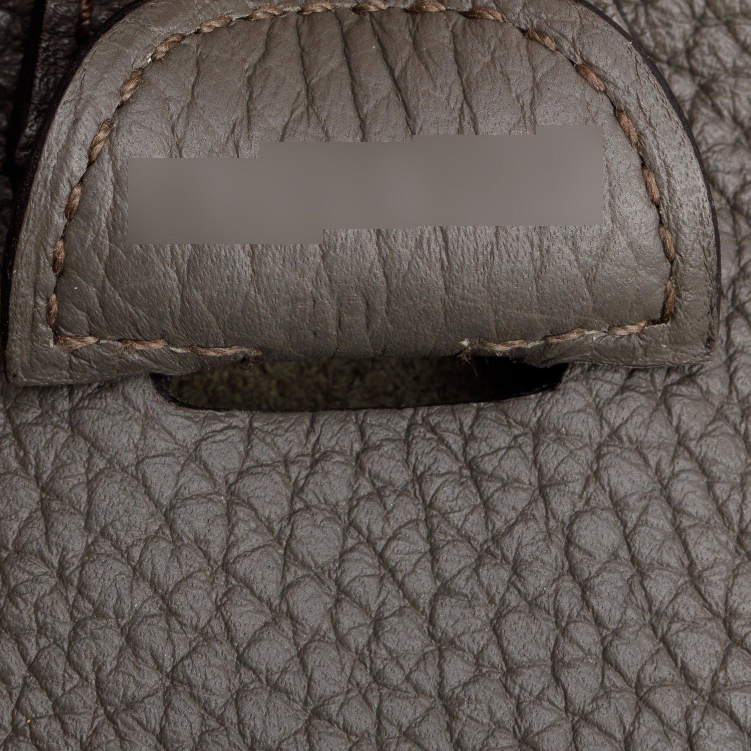 Hermes Gris Etain Taurillon Clemence Evelyne III 29 Bag w/ Box
