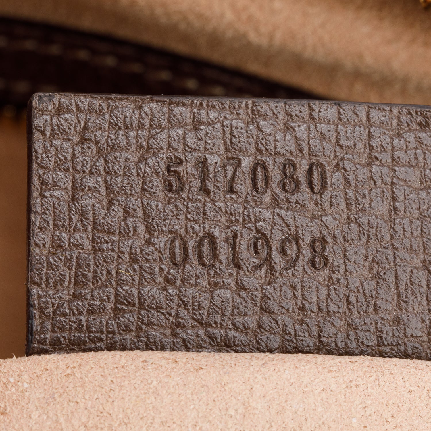 Gucci GG Supreme Small Ophidia Crossbody Bag w/ Box