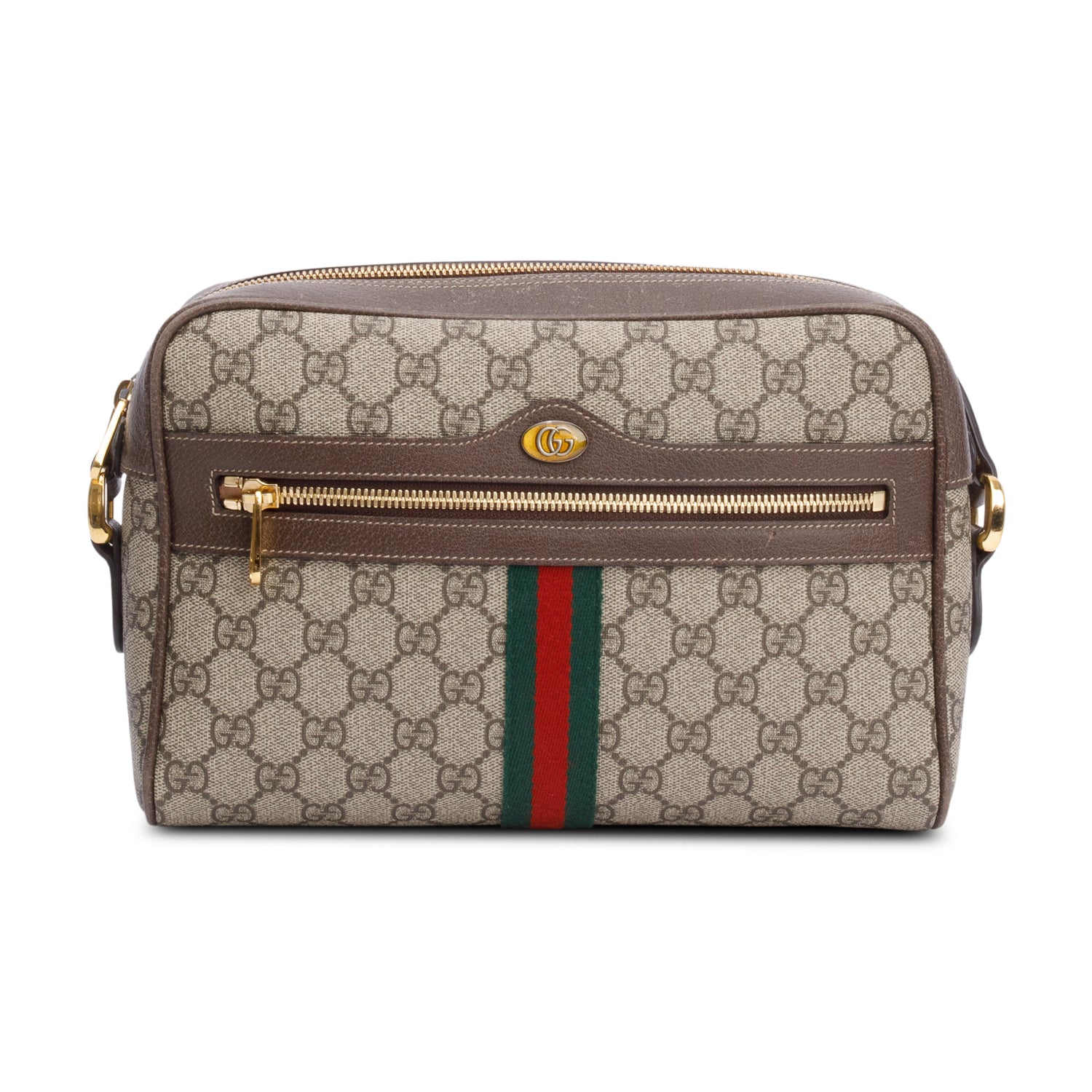 Gucci GG Supreme Small Ophidia Crossbody Bag w/ Box