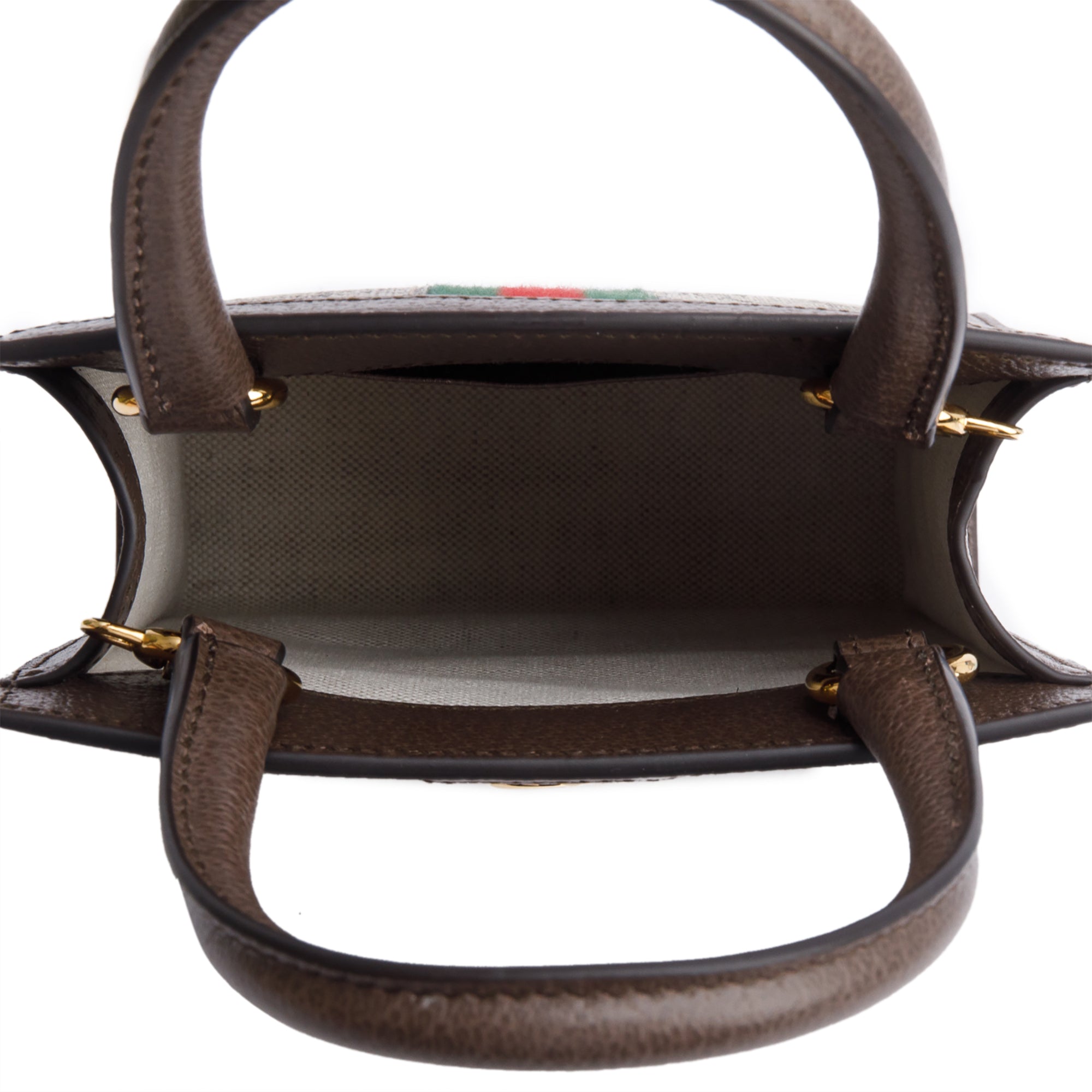 Gucci GG Supreme Web Ophidia GG Super MIni Tote w/ Strap & Box