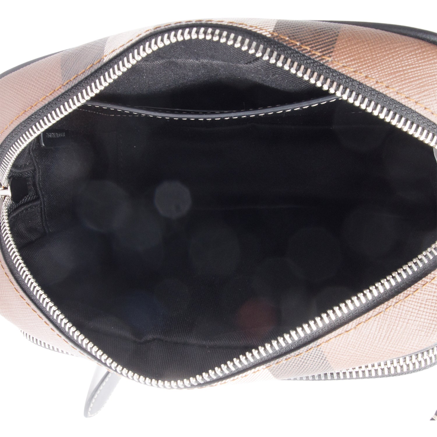 Burberry Brown Chexk Paddy Camera Crossbody Bag