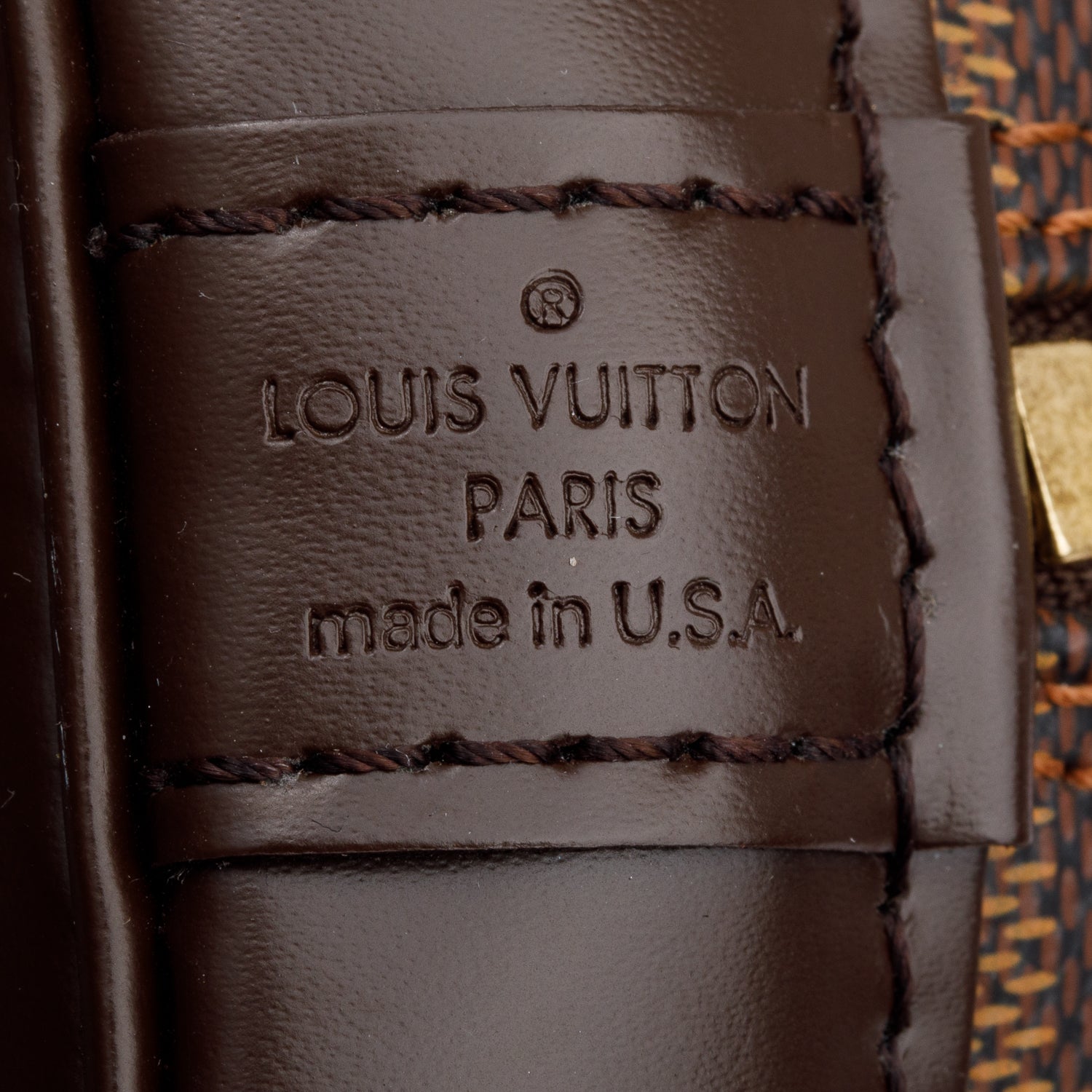 Louis Vuitton Damier Ebene Alma PM