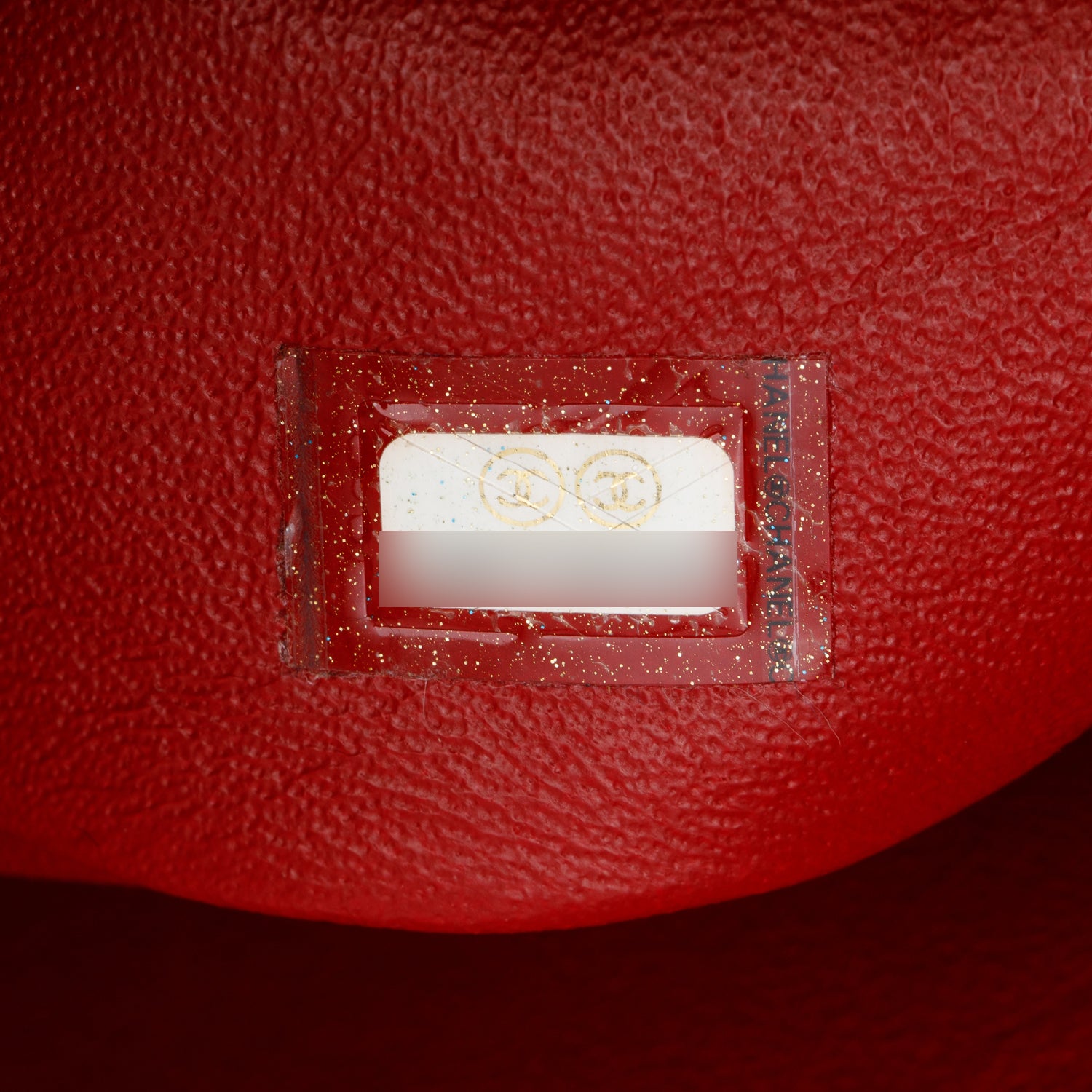 Chanel Red Quilted Patent Leather Classic Jumbo Double Flap Bag w/ Box & Authenticity Card
