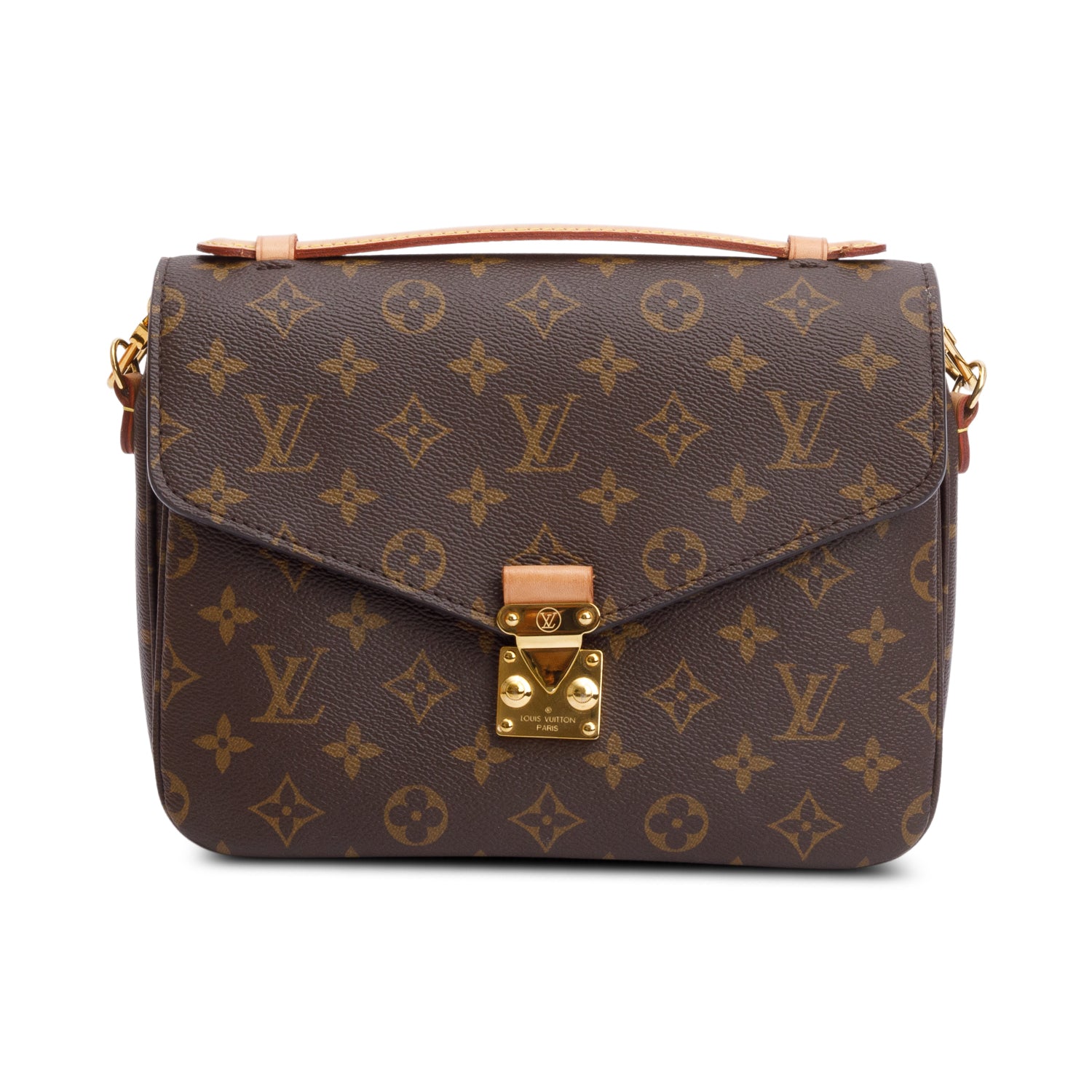 Louis Vuitton Monogram Pochette Metis w/ Strap & Box