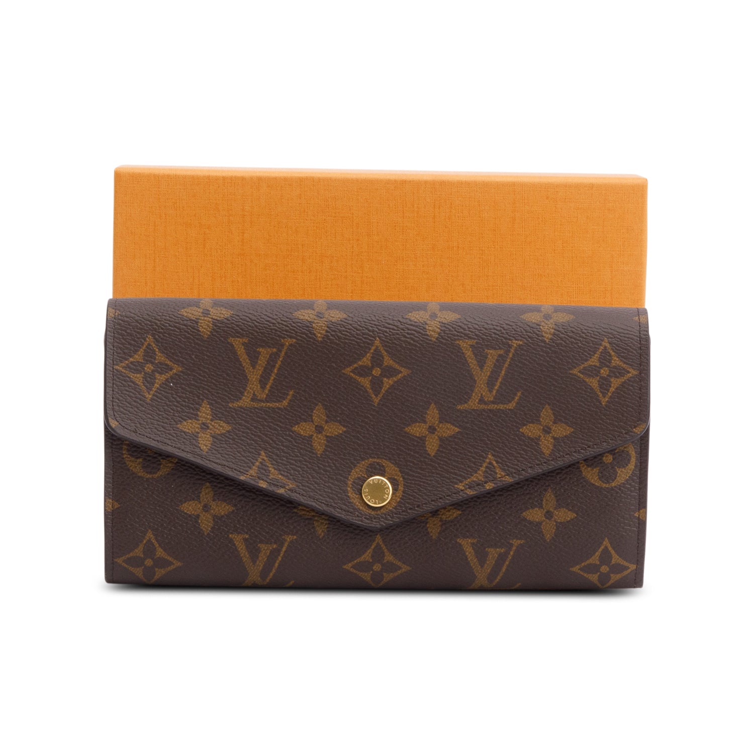 Louis Vuitton Monogram Sarah Wallet w/ Box