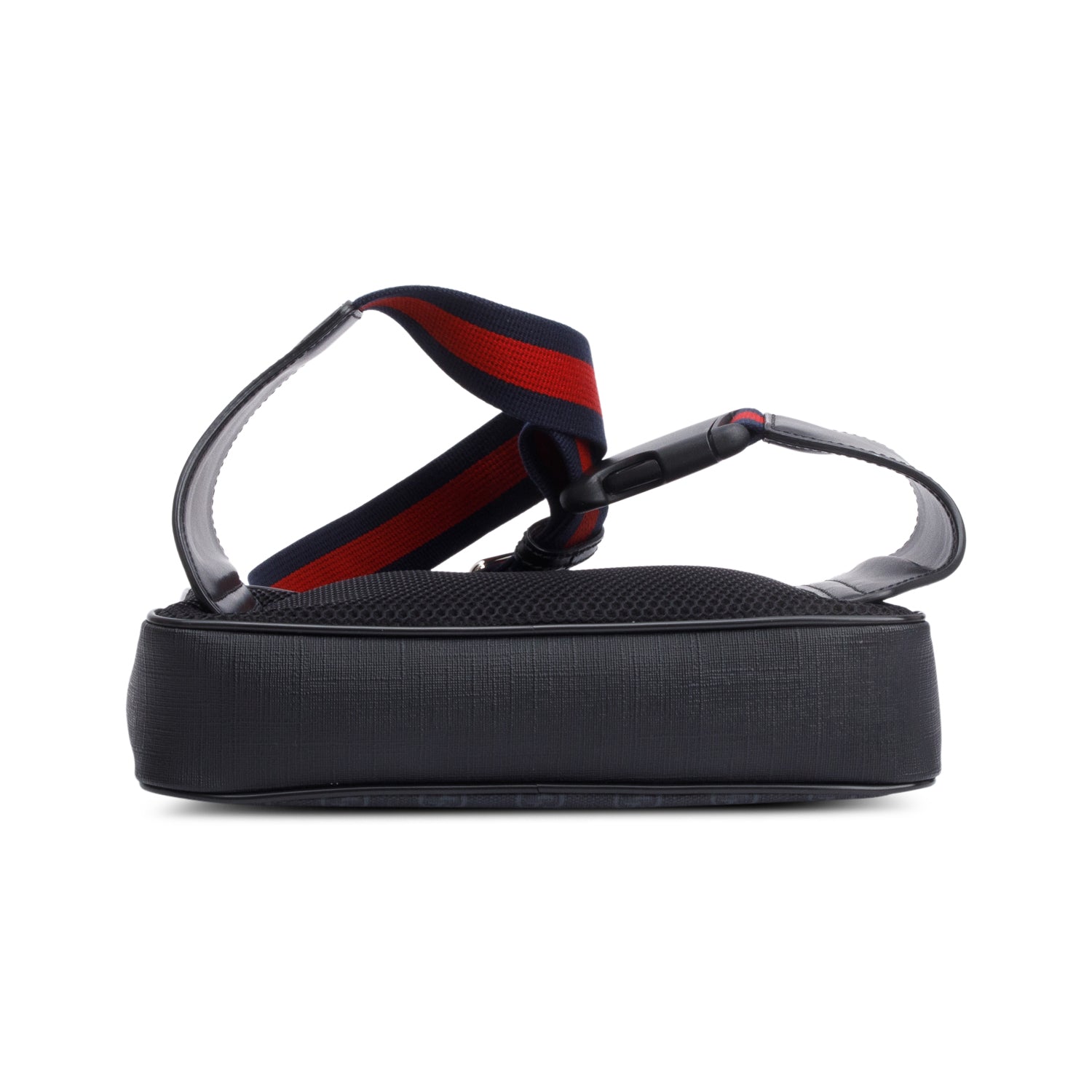 Gucci Black GG Supreme Belt Bag with Zip Pocket w/ Box