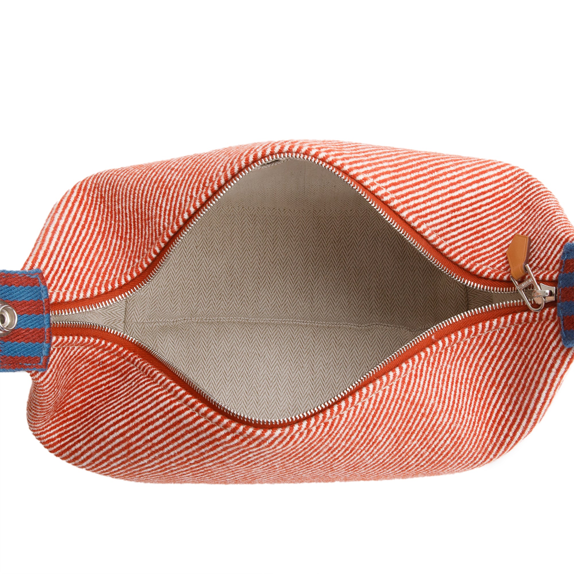 Hermes Tomette Wool Small Bride-A-Brac Case