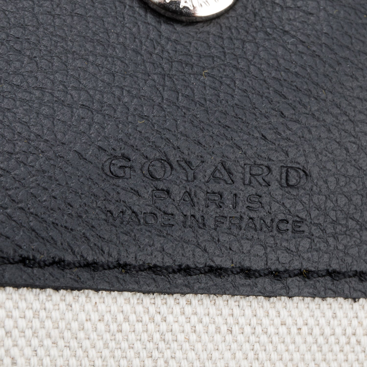 Goyard 2024 Black Monogram Canvas Saint Louis Tote PM w/ Pouch & Receipt