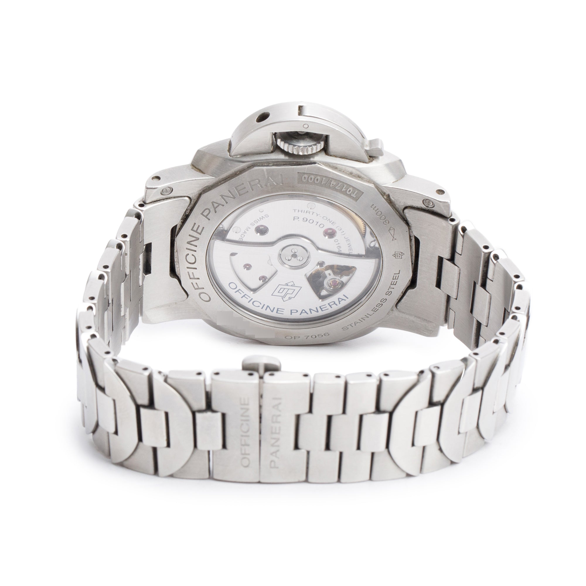 Panerai Stainless Steel Luminor Marina 1950 3 Days 44 MM Automatic Watch PAM00723 w/ Box & Papers