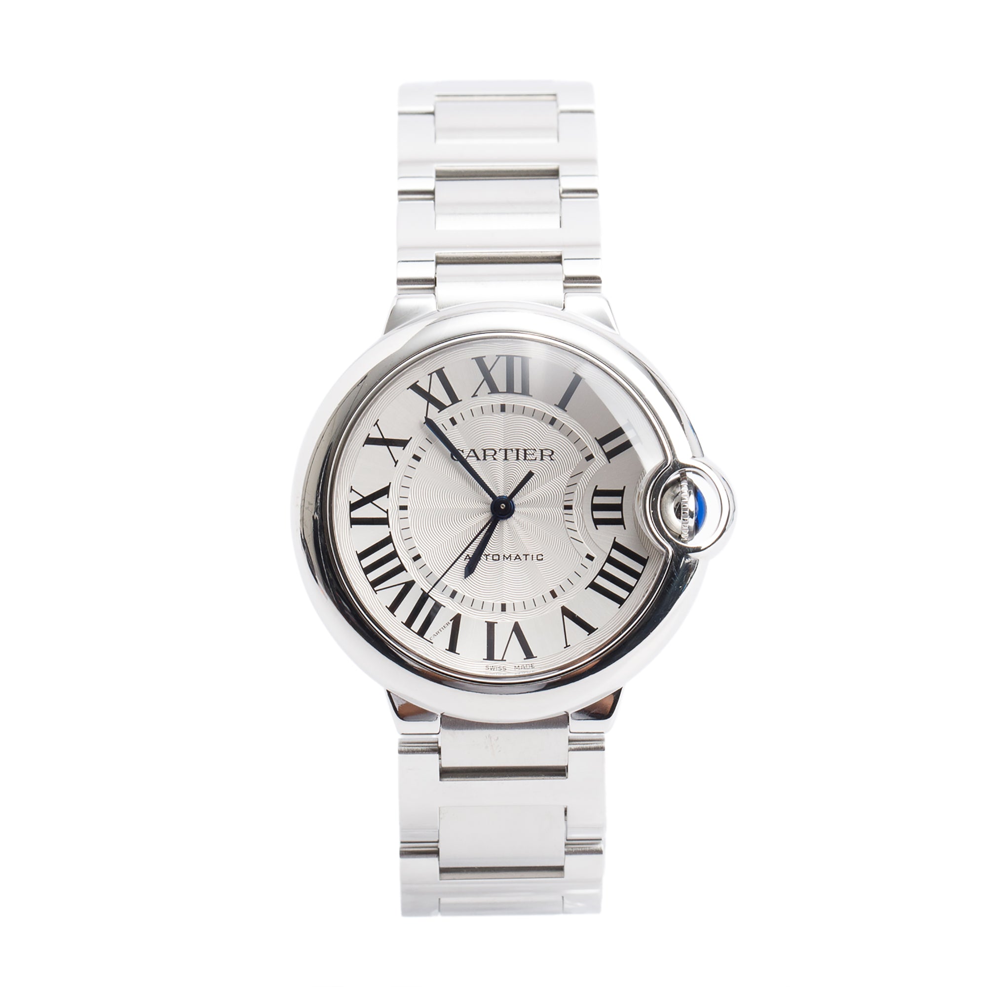 Cartier Stainless Steel Ballon Bleu de Cartier 36 MM Automatic Watch 3284
