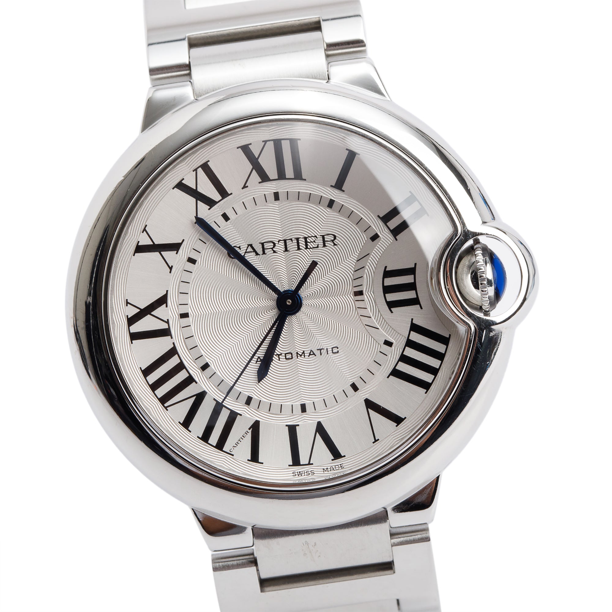Cartier Stainless Steel Ballon Bleu de Cartier 36 MM Automatic Watch 3284