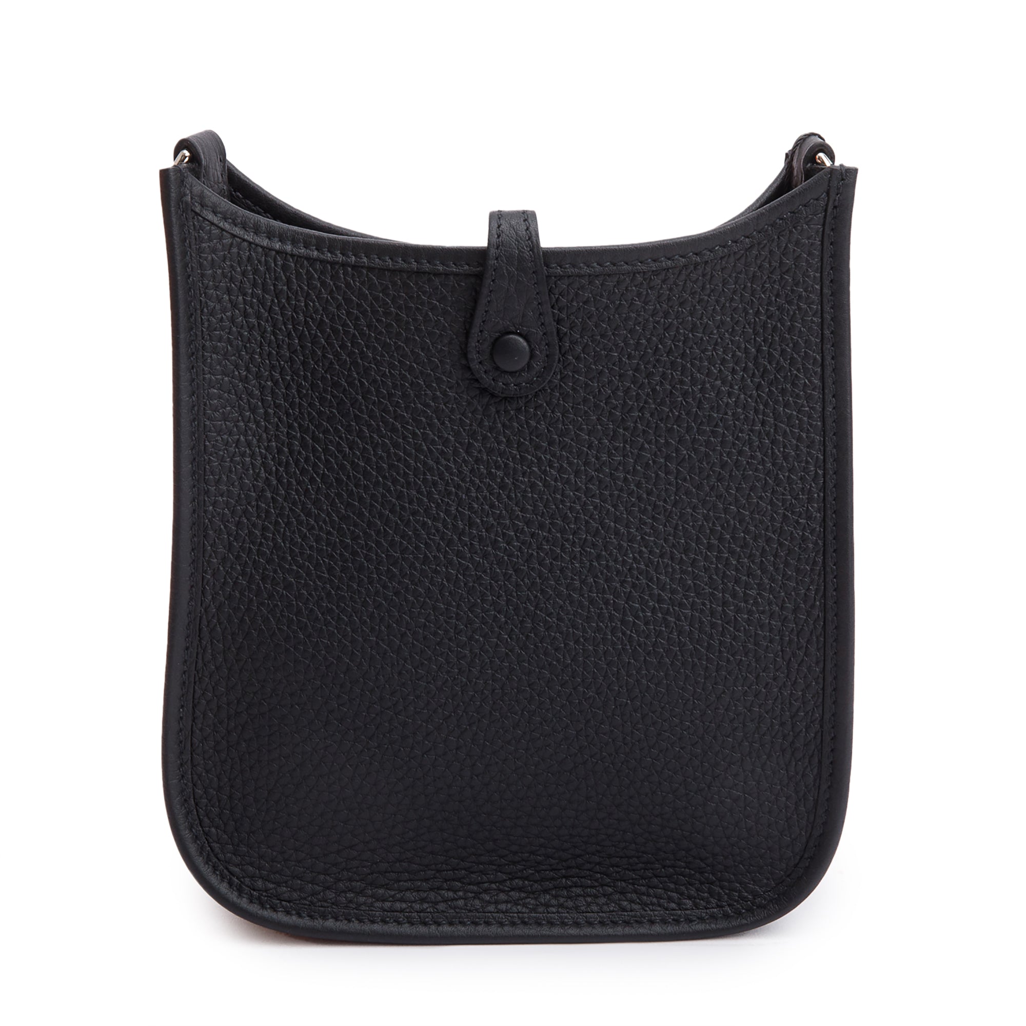 Hermes 2024 Noir Taurilon Clemence Amazone Evelyne TPM 16 w/ Box & Receipt