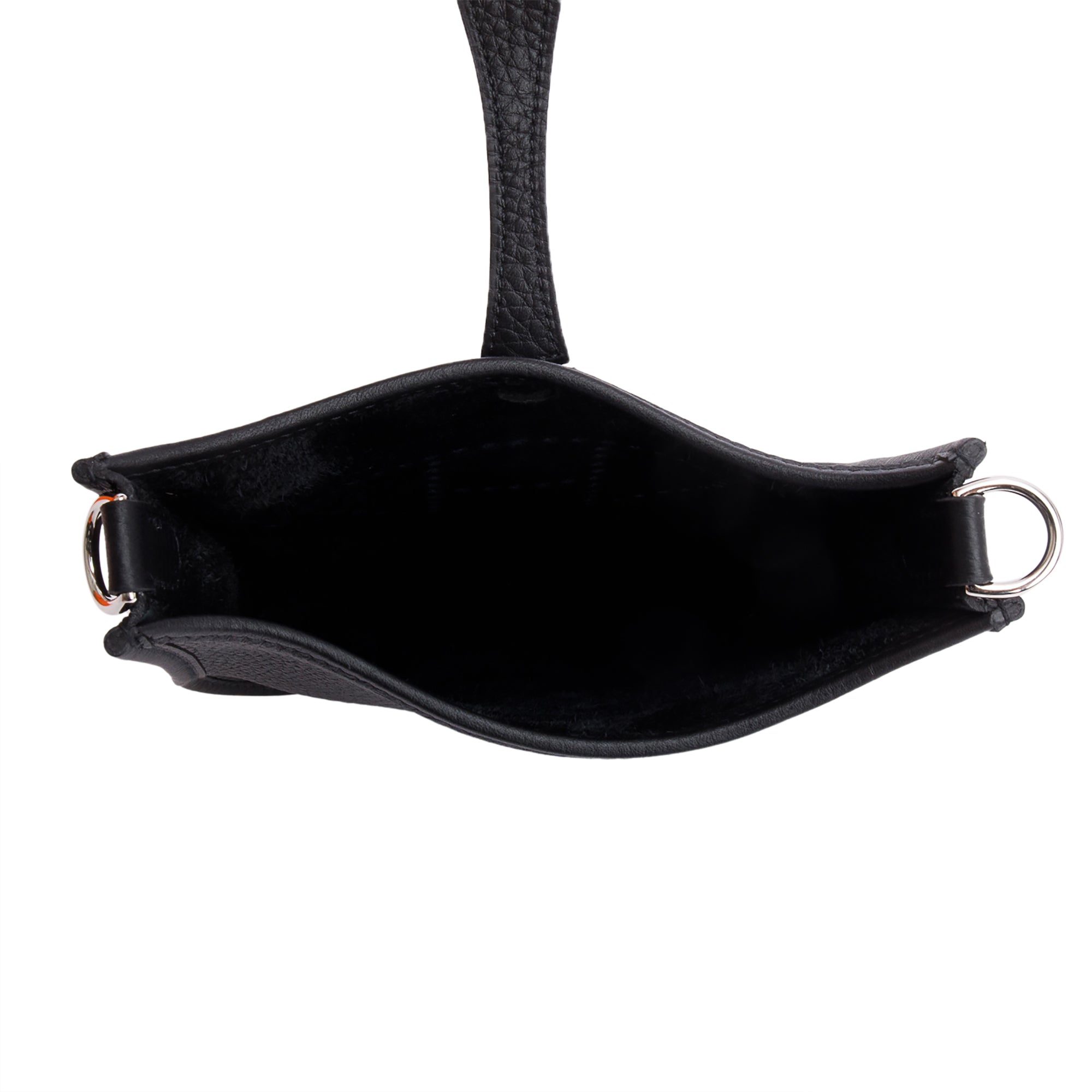 Hermes 2024 Noir Taurilon Clemence Amazone Evelyne TPM 16 w/ Box & Receipt