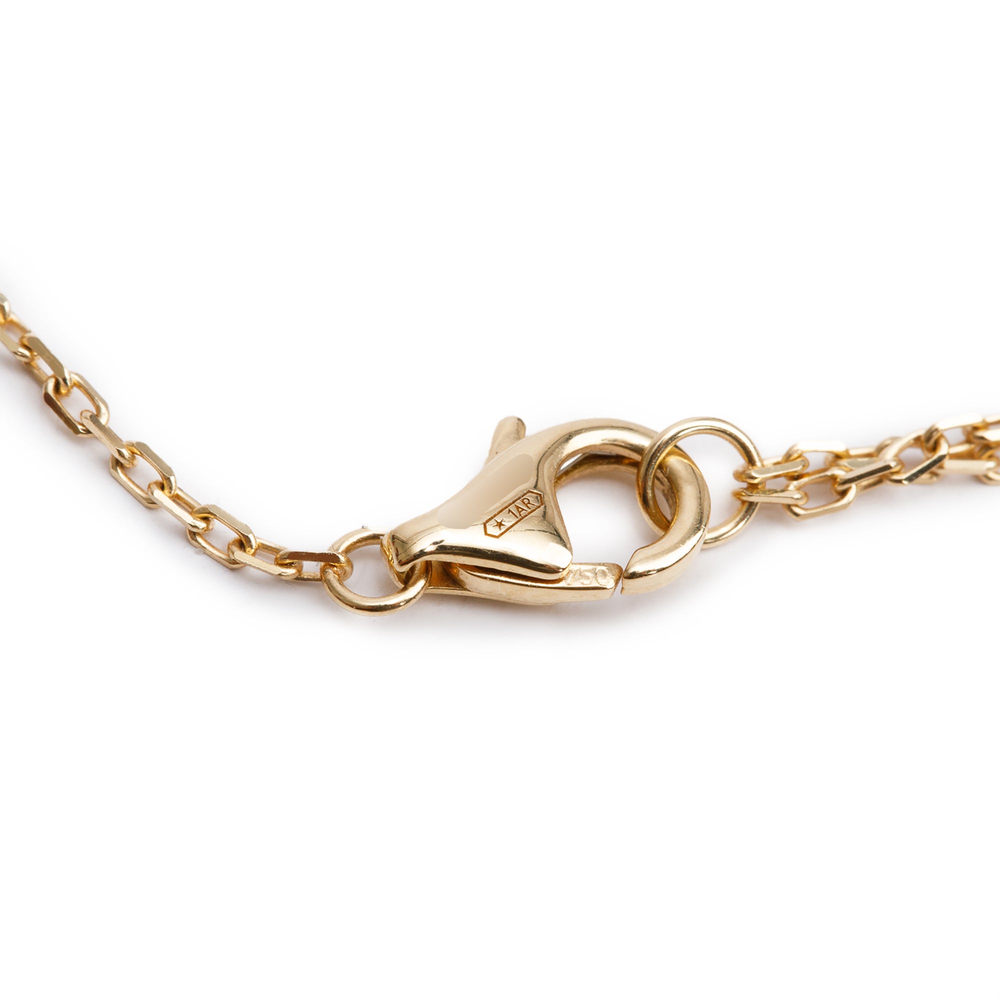 Cartier 2024 18k Yellow Gold Diamond Juste Un Clou Pendant Necklace w/ Box, Receipt & Certificate