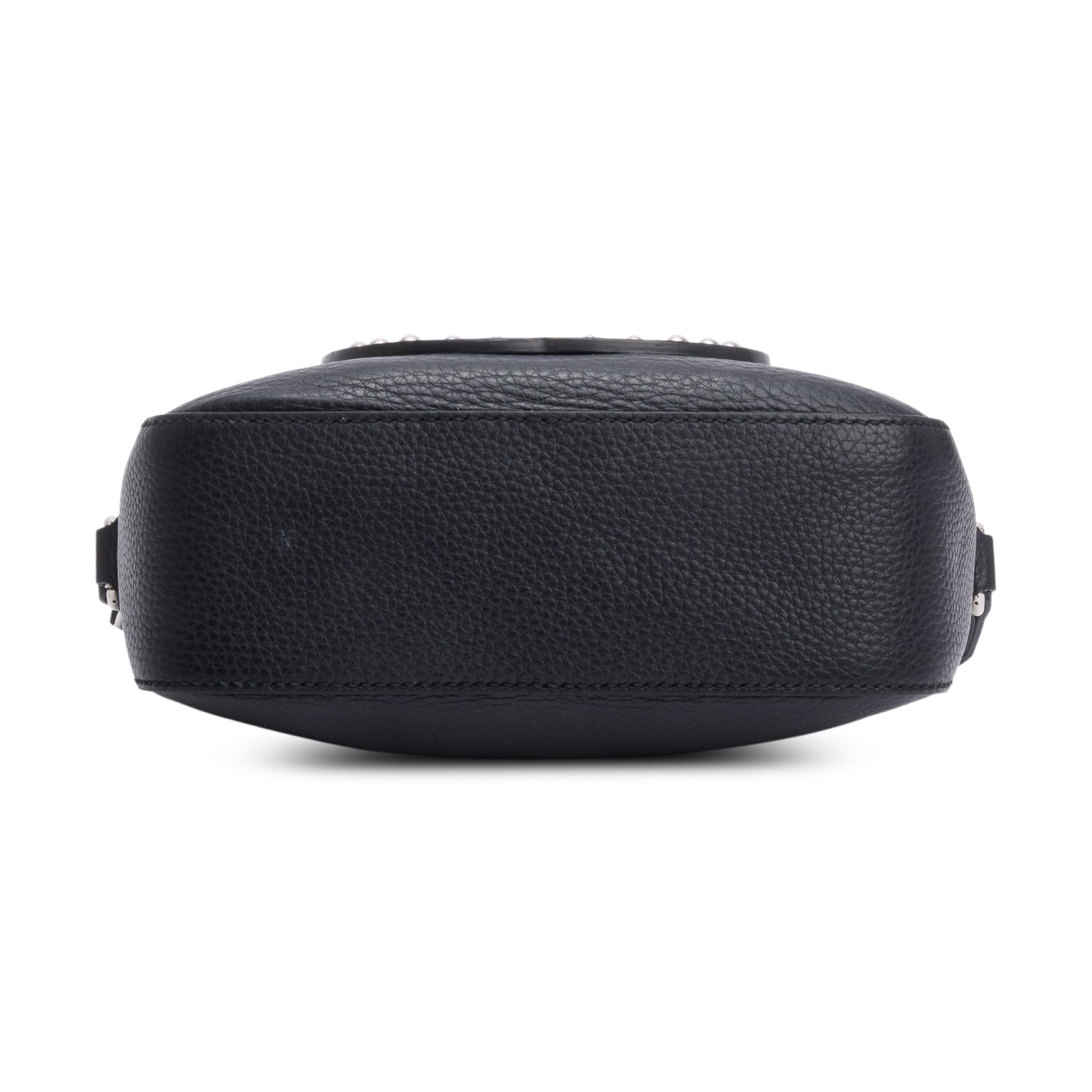 Gucci Black Pebbled Calfskin Leather Studded Small Soho Disco Bag