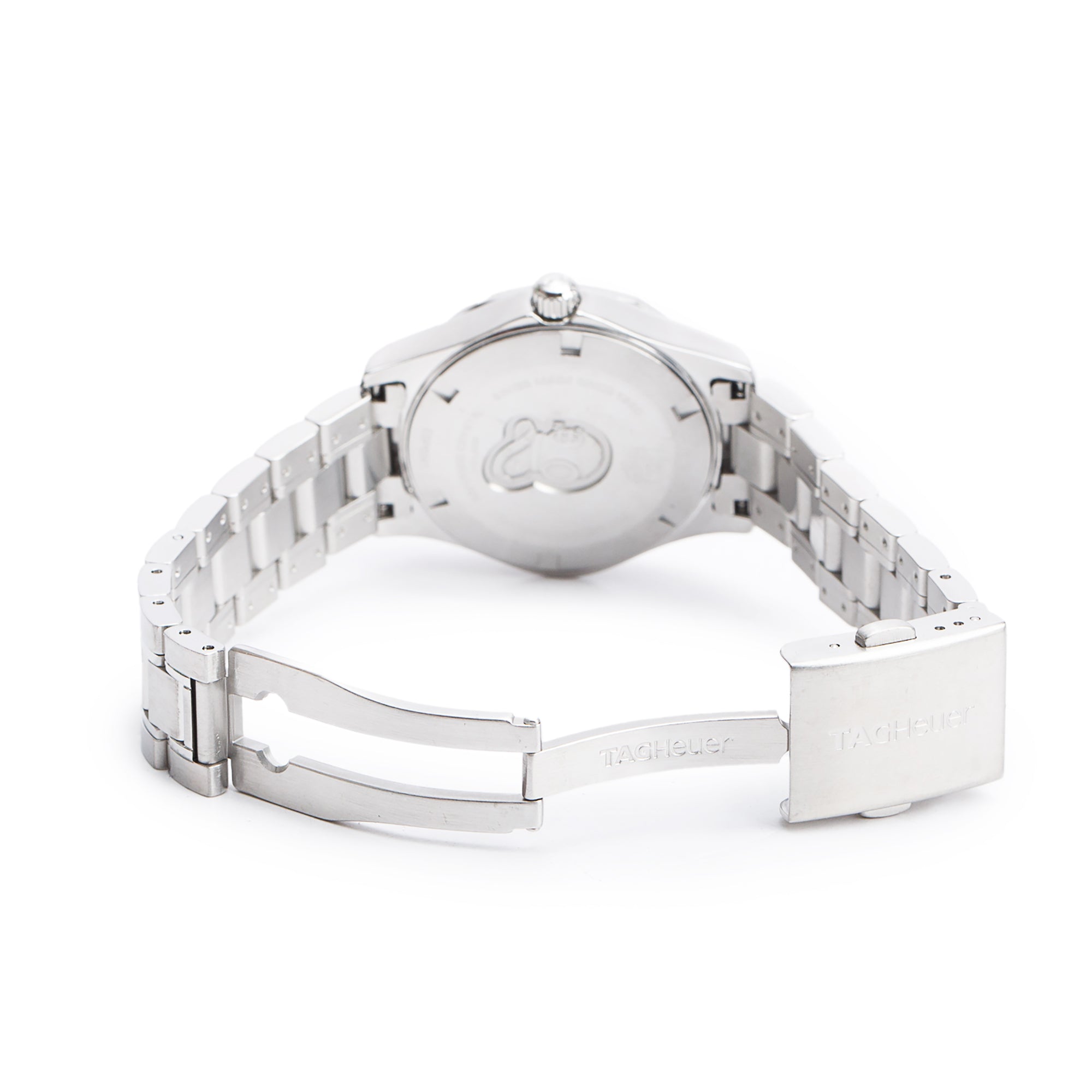 Tag Heuer Stainless Steel Aquaracer Mother of Pearl Dial 32 MM Watch WAF1311