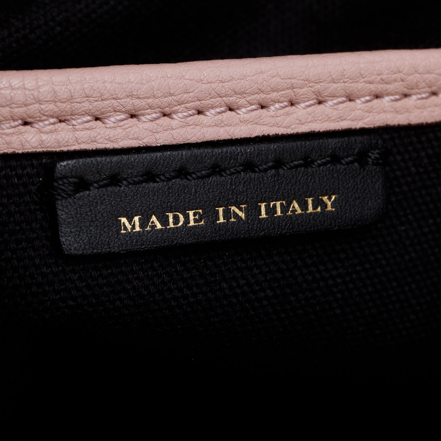 Burberry Pink Calfskin Leather House Check Medium Banner Tote w/ Strap