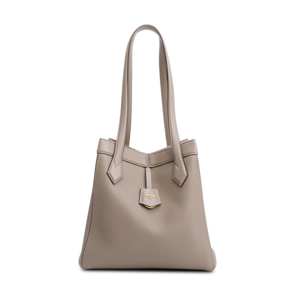 Fendi Beige Calfskin Leather Medium Origami Tote – OLIVER'S