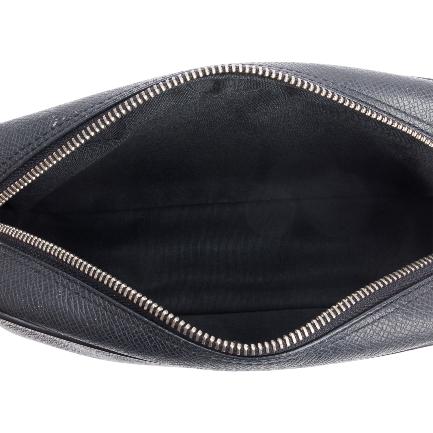 Louis Vuitton Black Taiga Leather Kaluga Wristlet Pouch