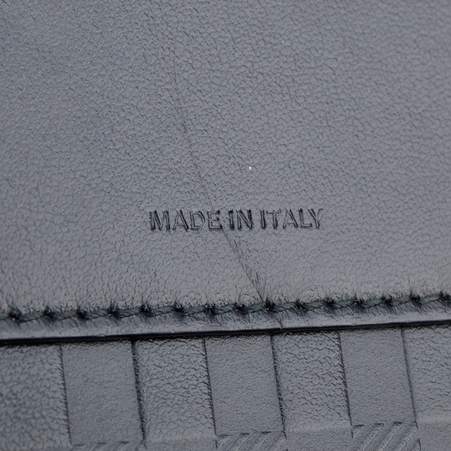 Burberry 2022 Black Check Embossed Calfskin Leather Double Zip Crossbody Bag w/ Receipt