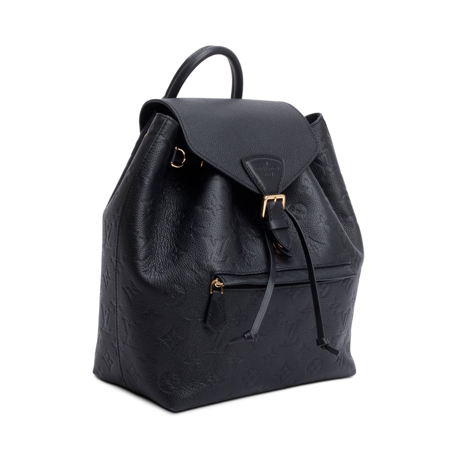 Louis Vuitton Black Monogram Empreinte Montsouris Backpack