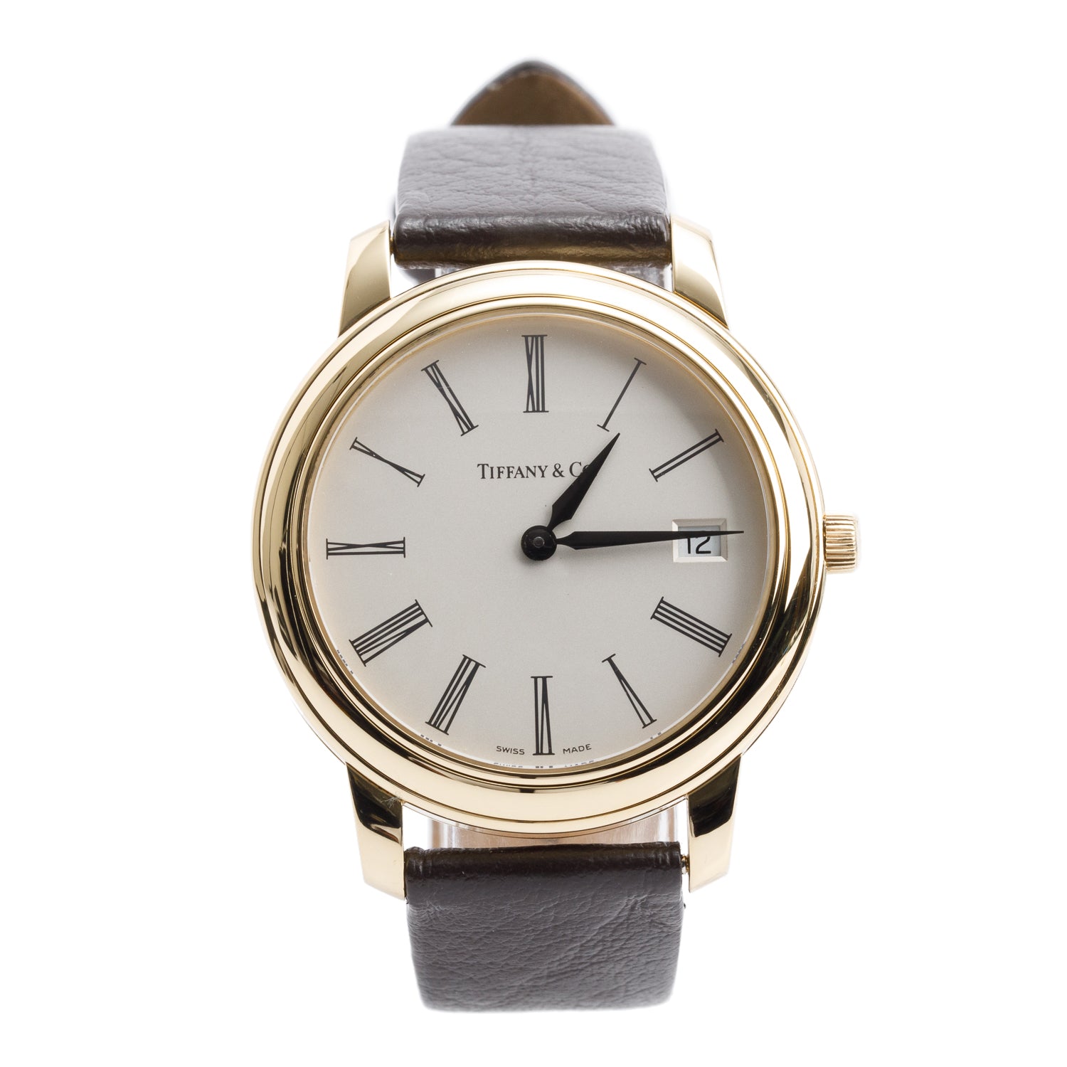 Tiffany & Co. 18k Yellow Gold Mark Resonator 37 MM Watch