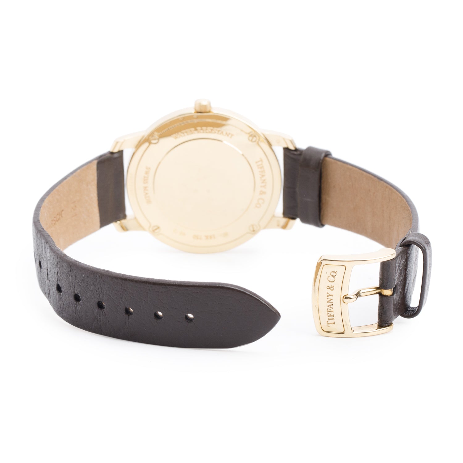 Tiffany & Co. 18k Yellow Gold Mark Resonator 37 MM Watch