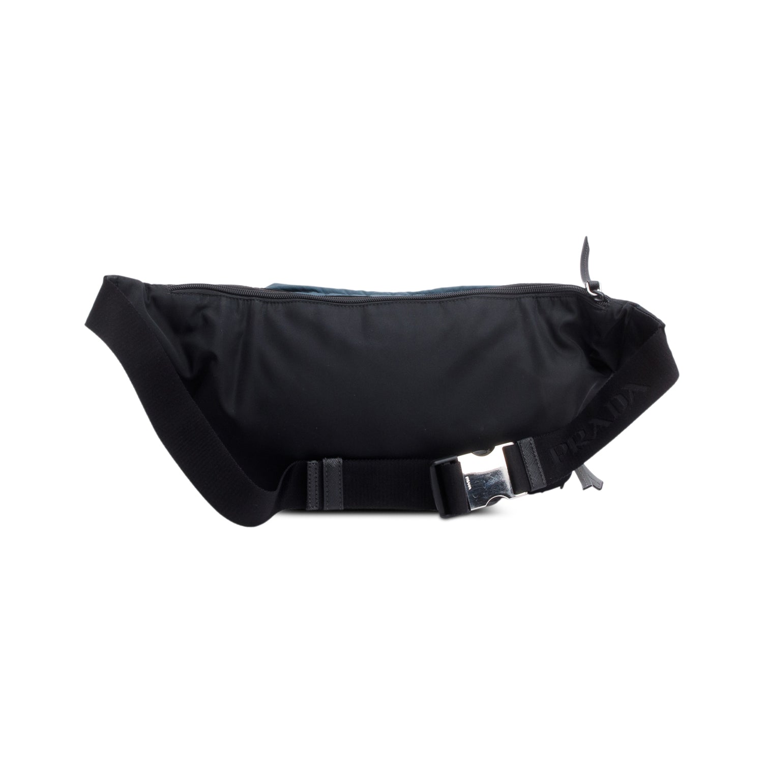 Prada Black/Blue/Grey Camouflage Tessuto Nylon Belt Bag