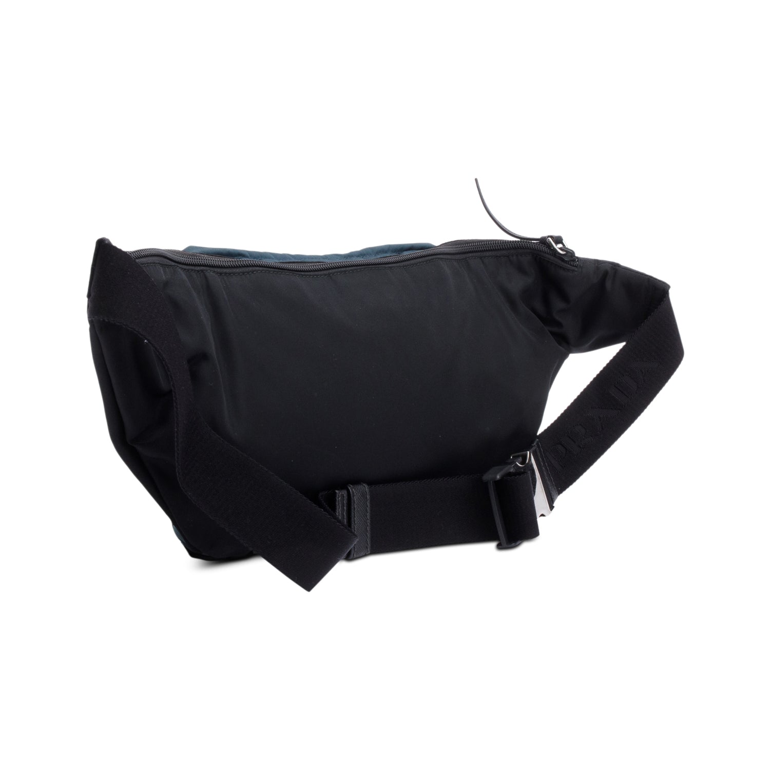 Prada Black/Blue/Grey Camouflage Tessuto Nylon Belt Bag