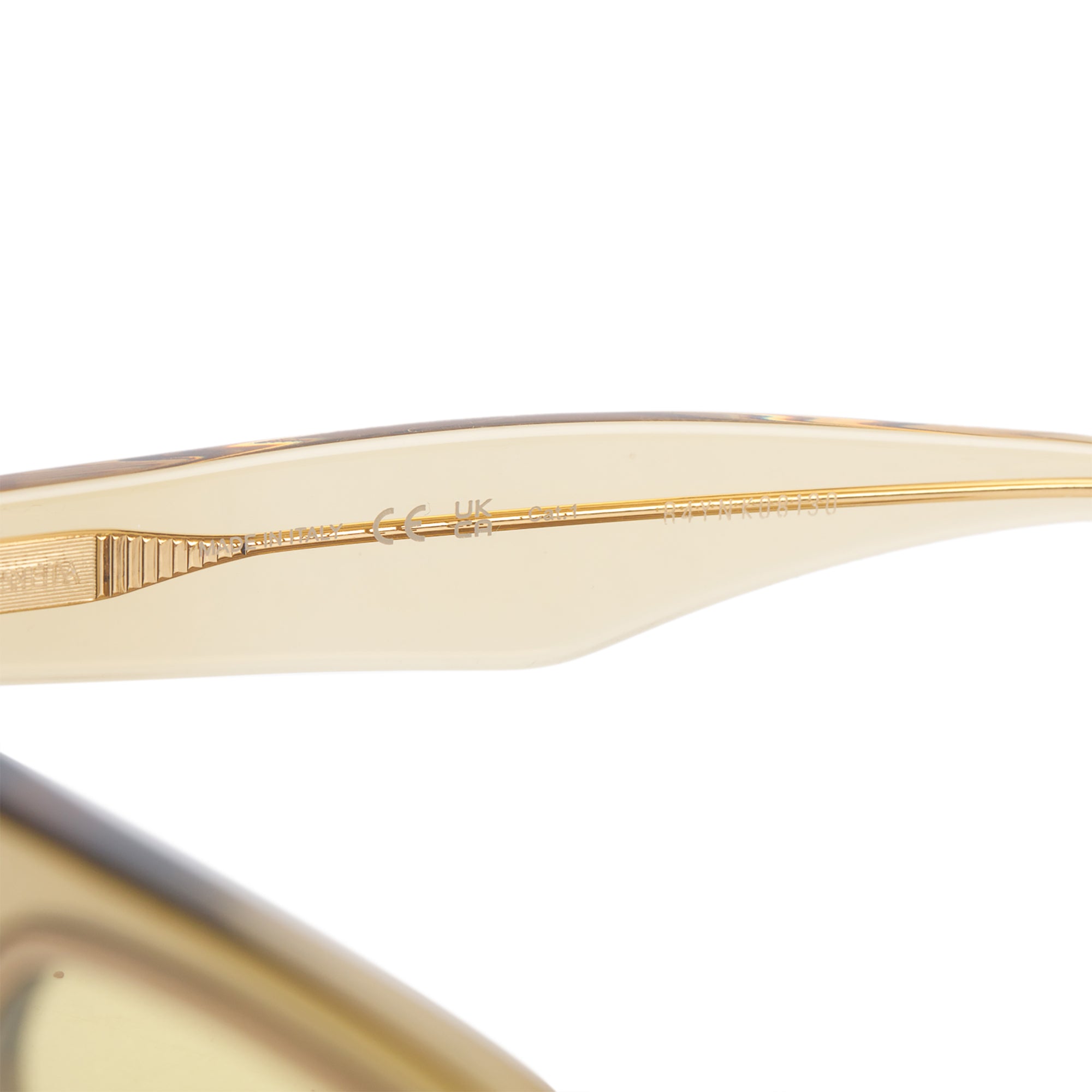 Bottega Veneta BV1217S Brown Transparent Acetate Square Sunglasses w/ Case & Authenticity card