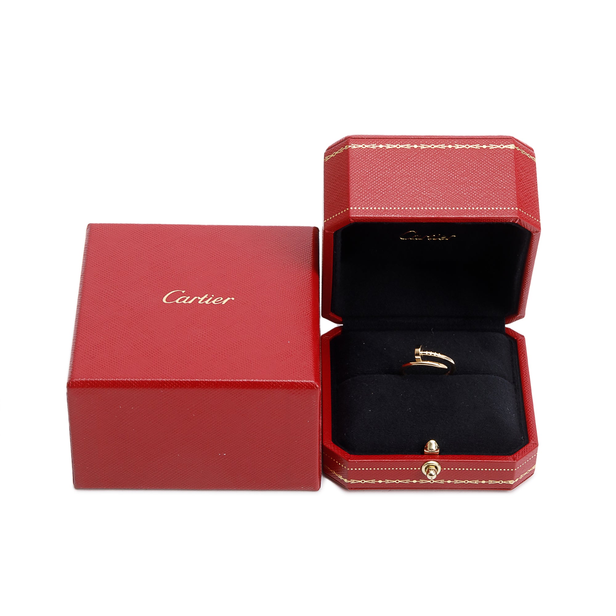 Cartier 2023 18k Yellow Gold Juste Un Clou Ring, Small Model, Size 50 5.25 w/ Box, Receipt & Certificate