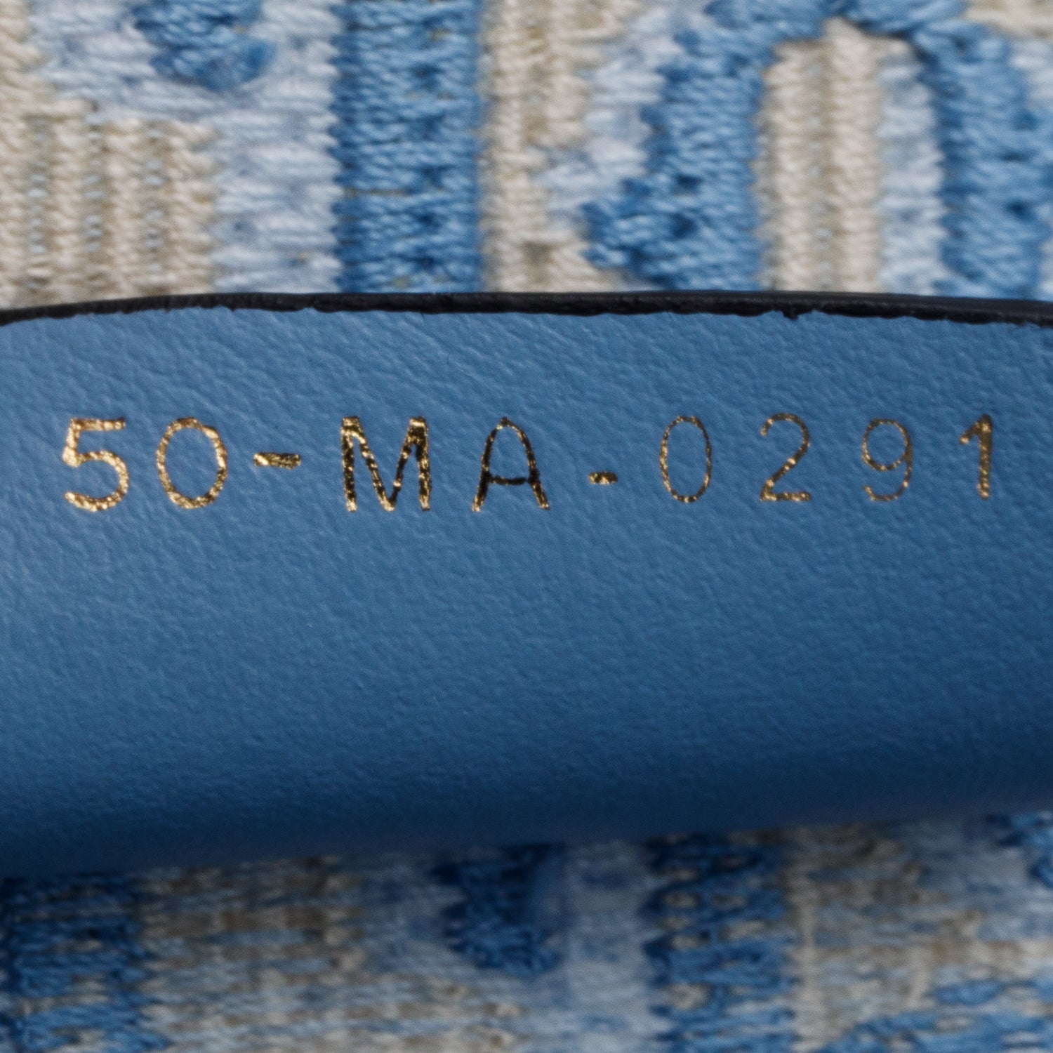 Christian Dior 2021 Blue Oblique Medium Book Tote