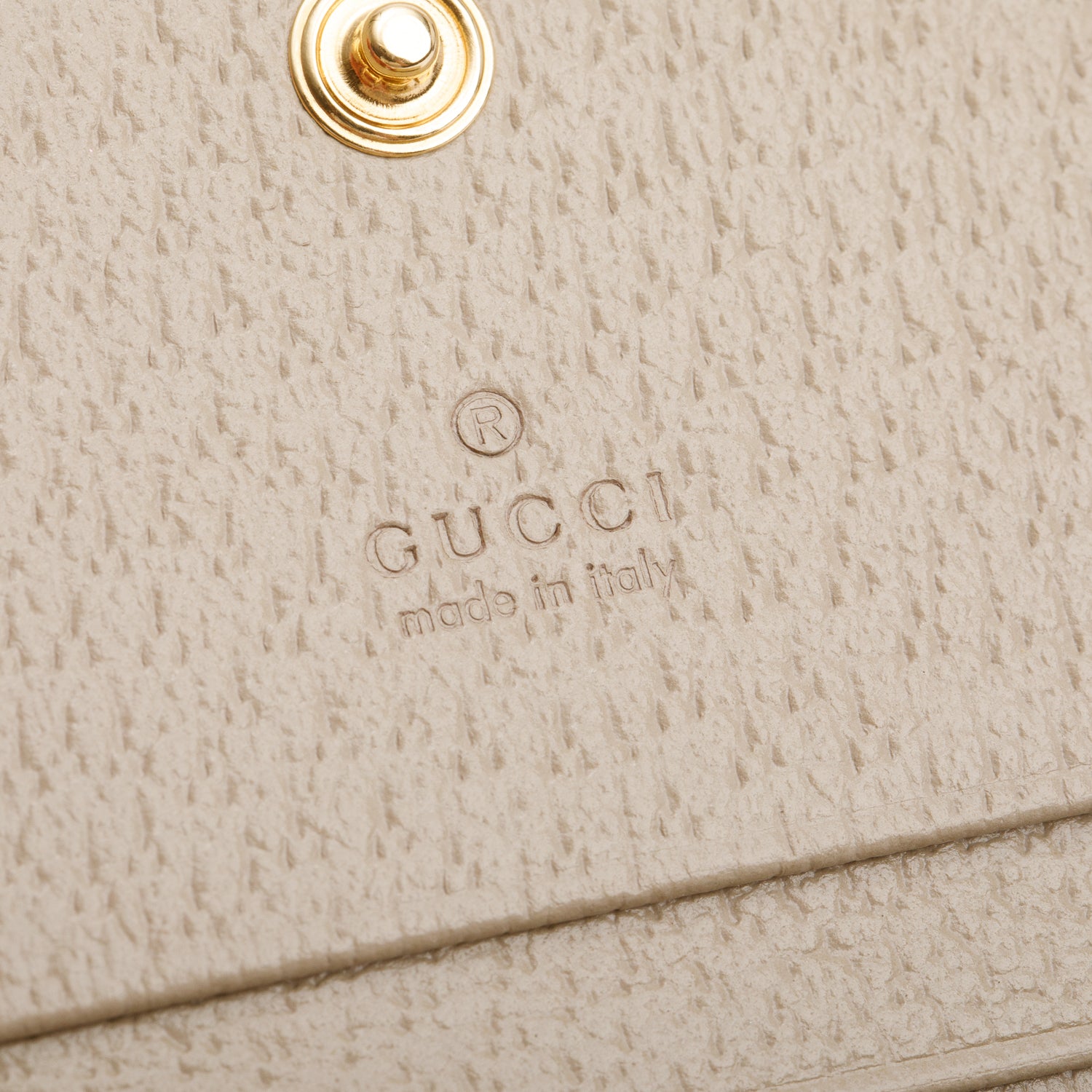 Gucci Beige Ophidia GG Supreme Canvas Card Case Wallet w/ Box