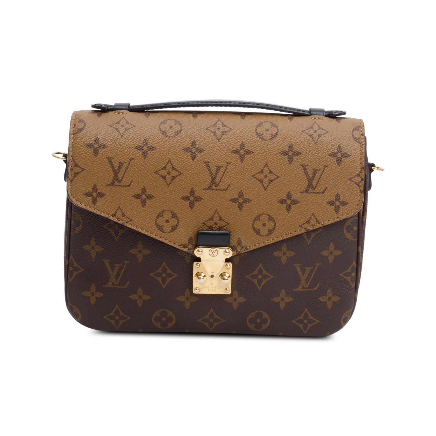 Louis Vuitton 2022 Monogram Reverse Pochette Metis w/ Receipt