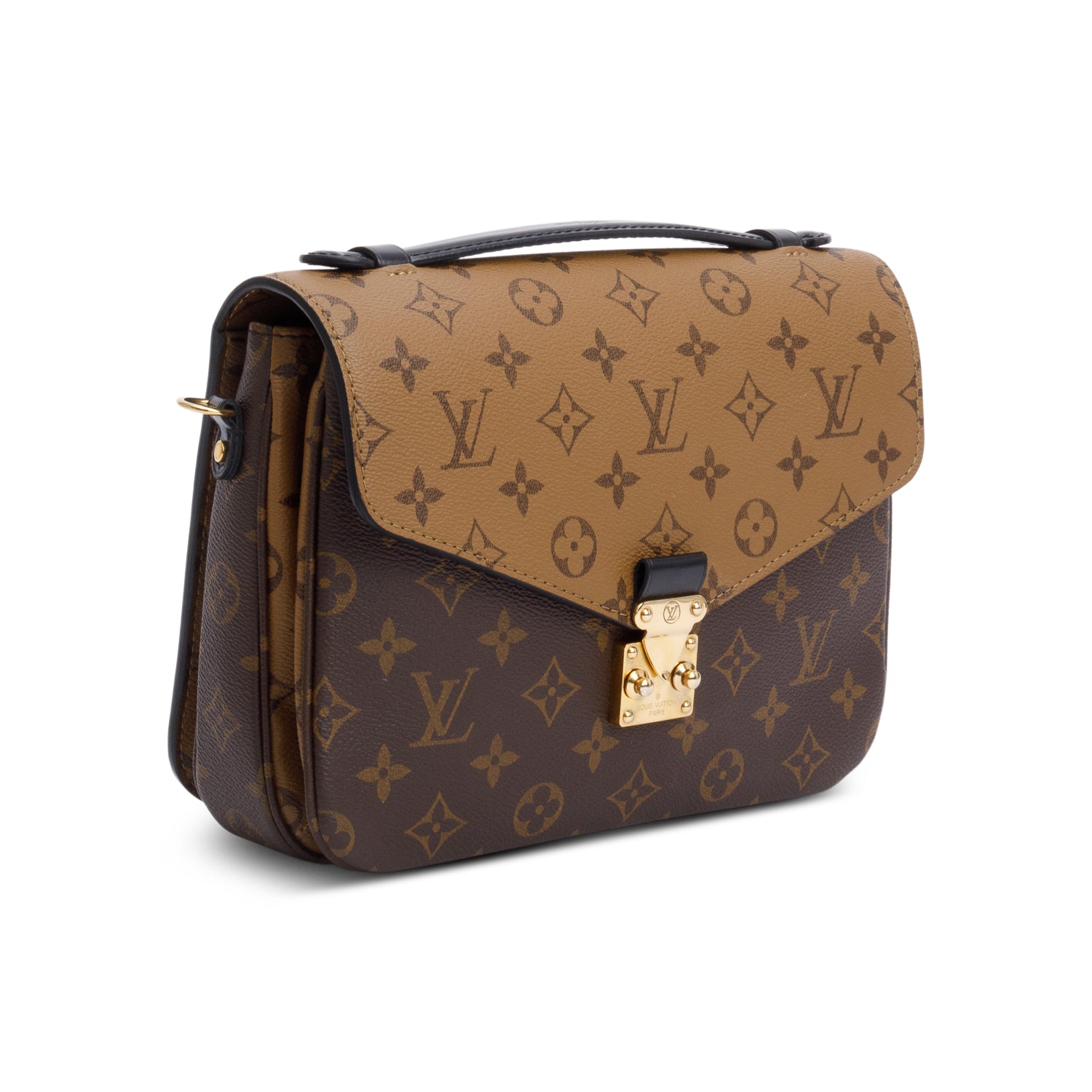 Louis Vuitton 2022 Monogram Reverse Pochette Metis w/ Receipt