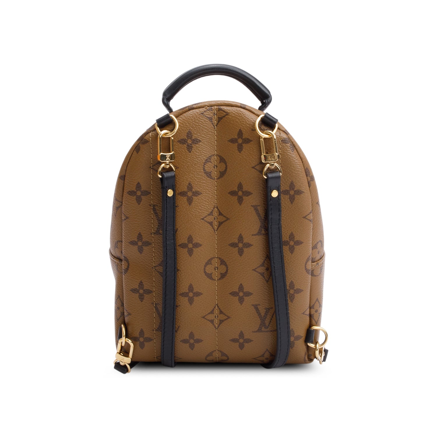 Louis Vuitton Monogram Reverse Palm Springs Mini Backpack w/ Box