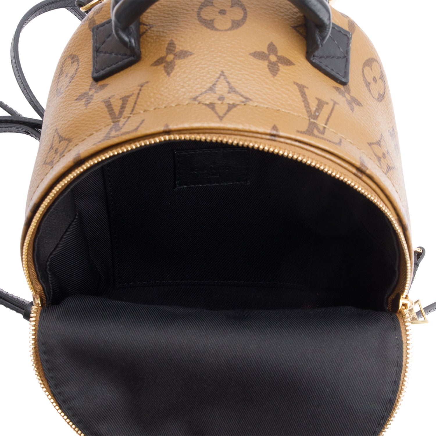 Louis Vuitton Monogram Reverse Palm Springs Mini Backpack w/ Box