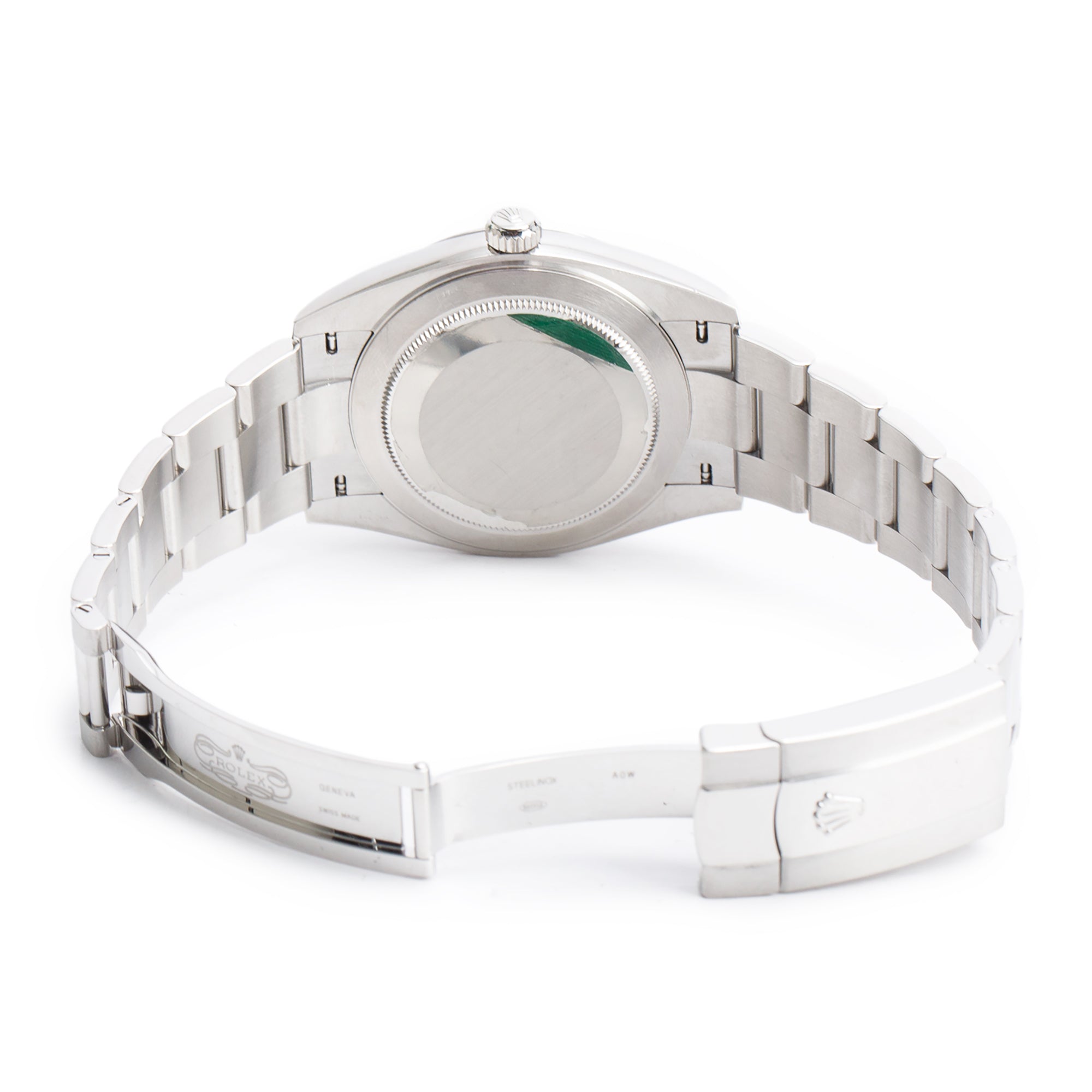 Rolex Stainless Steel Oyster Perpetual Black Dial Datejust 41 MM Watch 126300 w/ Box & Papers