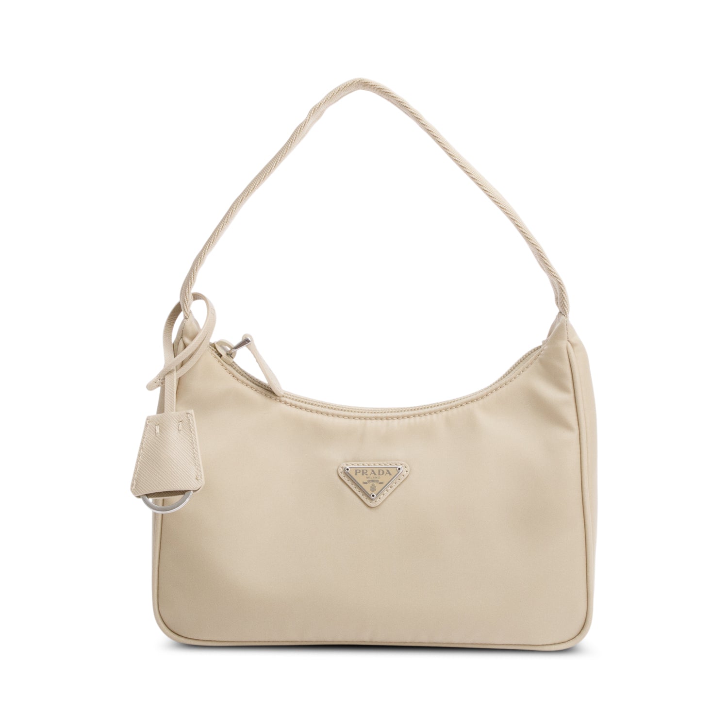 Prada 2022 Beige Re-Edition 2000 Re-Nylon Mini Bag w/ Box & Authenticity Card