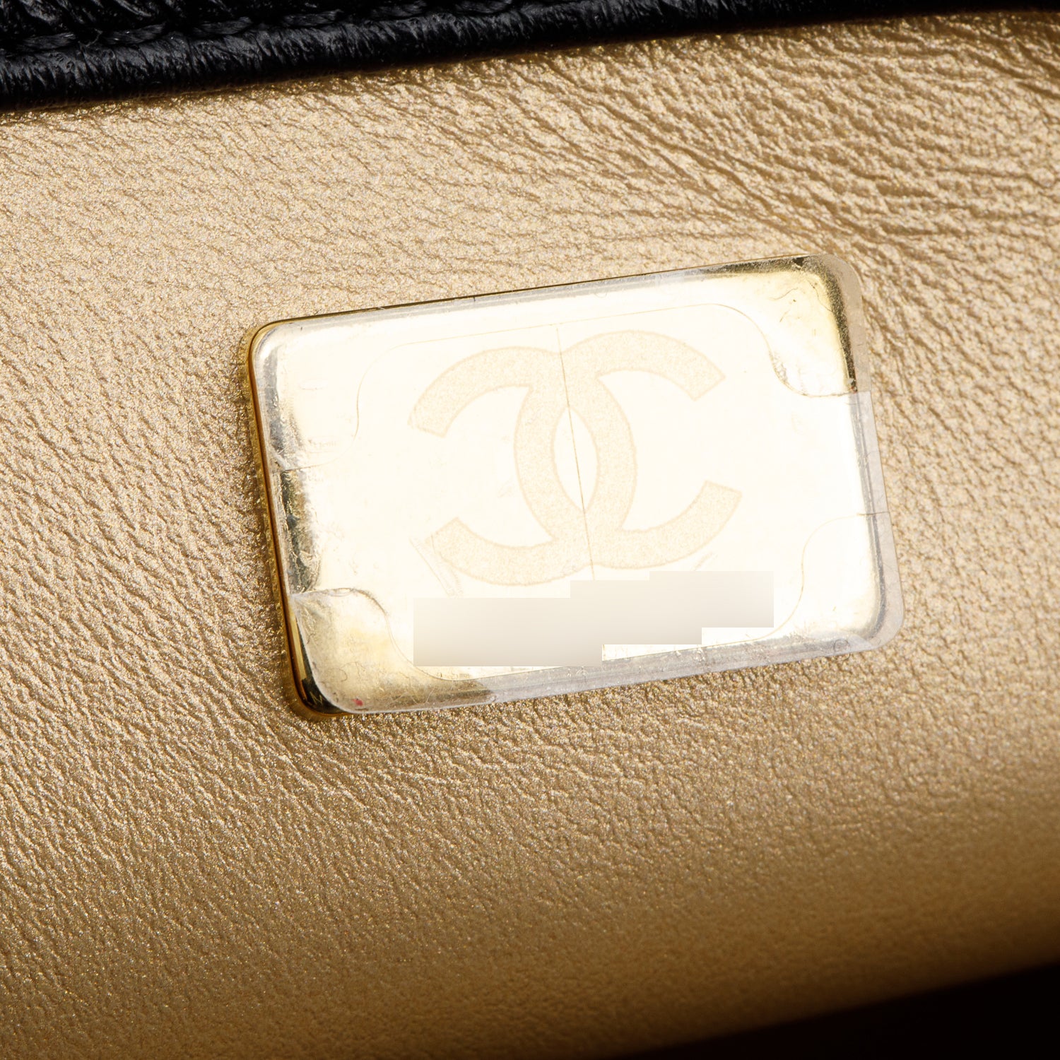 Chanel Black Quilted Lambskin Pearl Crush Square Mini Flap Bag