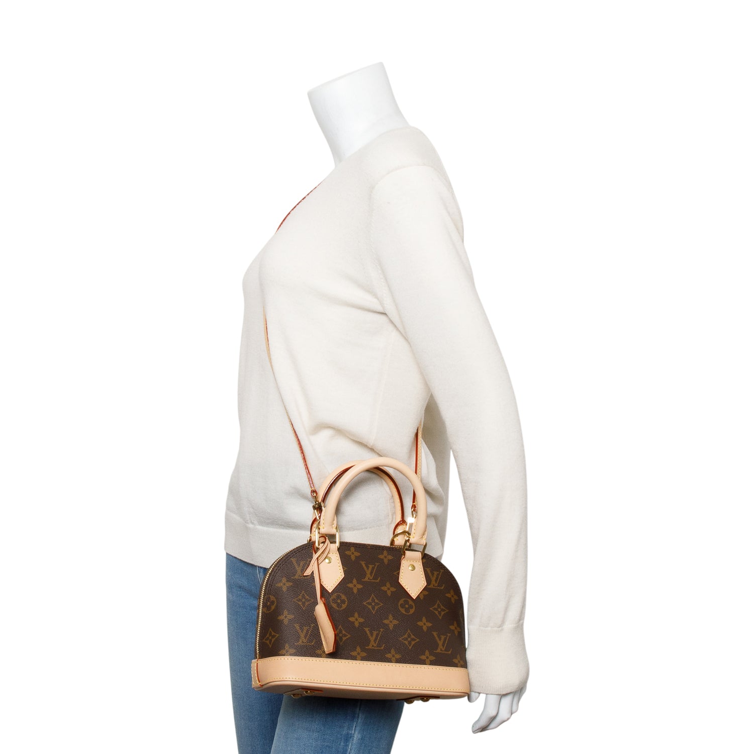 Louis Vuitton Monogram Alma BB w/ Strap