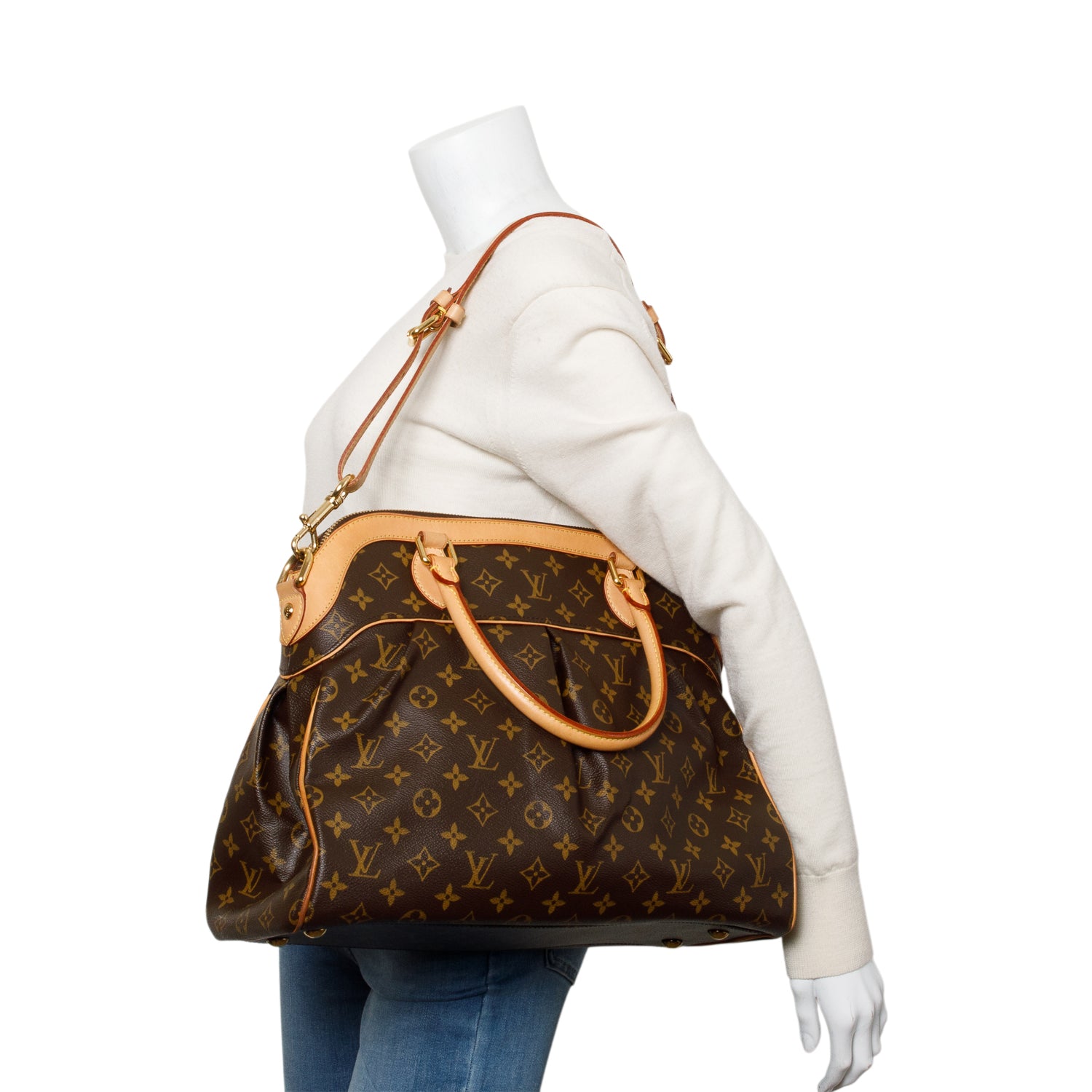 Louis Vuitton Monogram Trevi GM w/ Strap