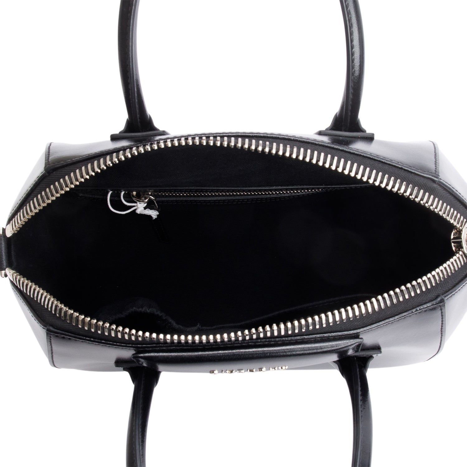 Givenchy Black Smooth Leather Small Antigona Satchel