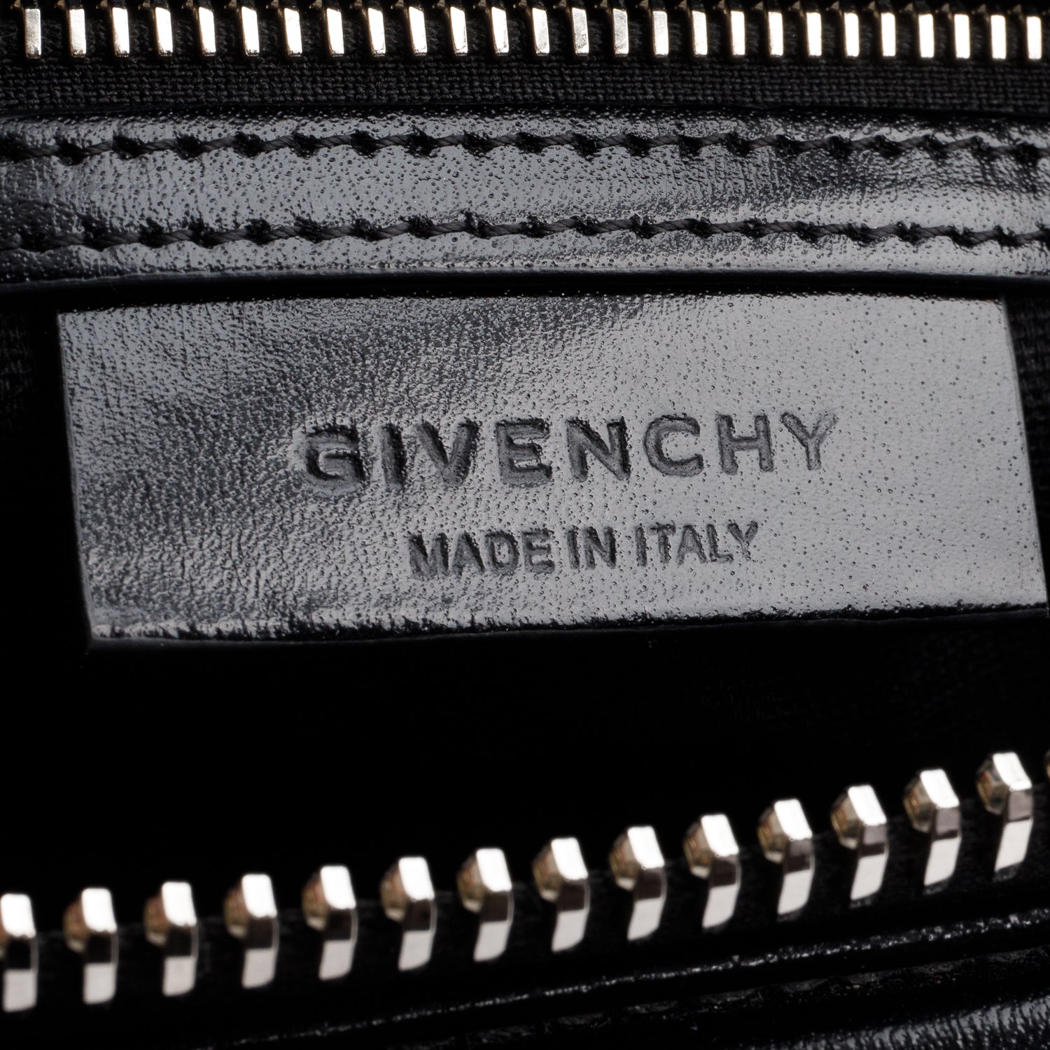 Givenchy Black Smooth Leather Small Antigona Satchel