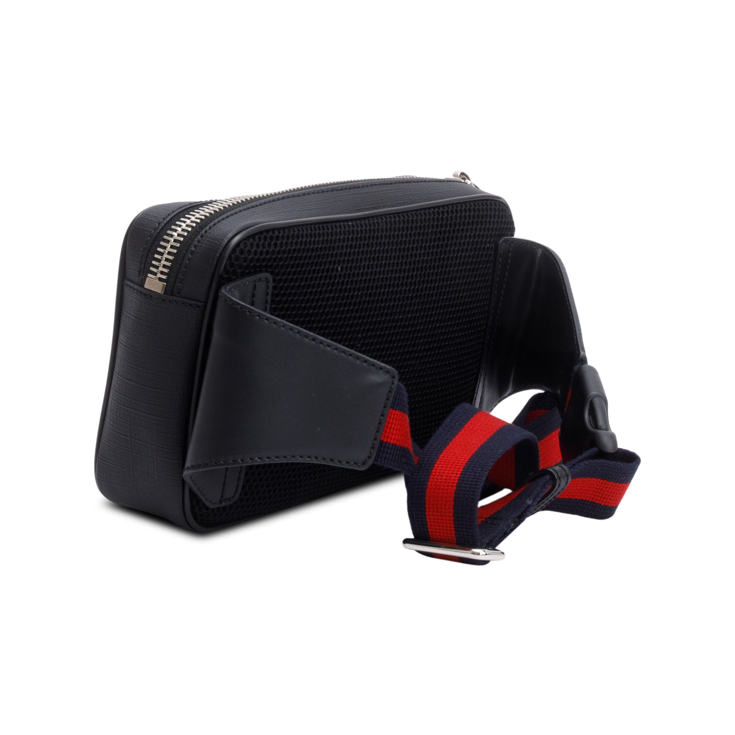 Gucci Black GG Supreme Tigers Belt Bag