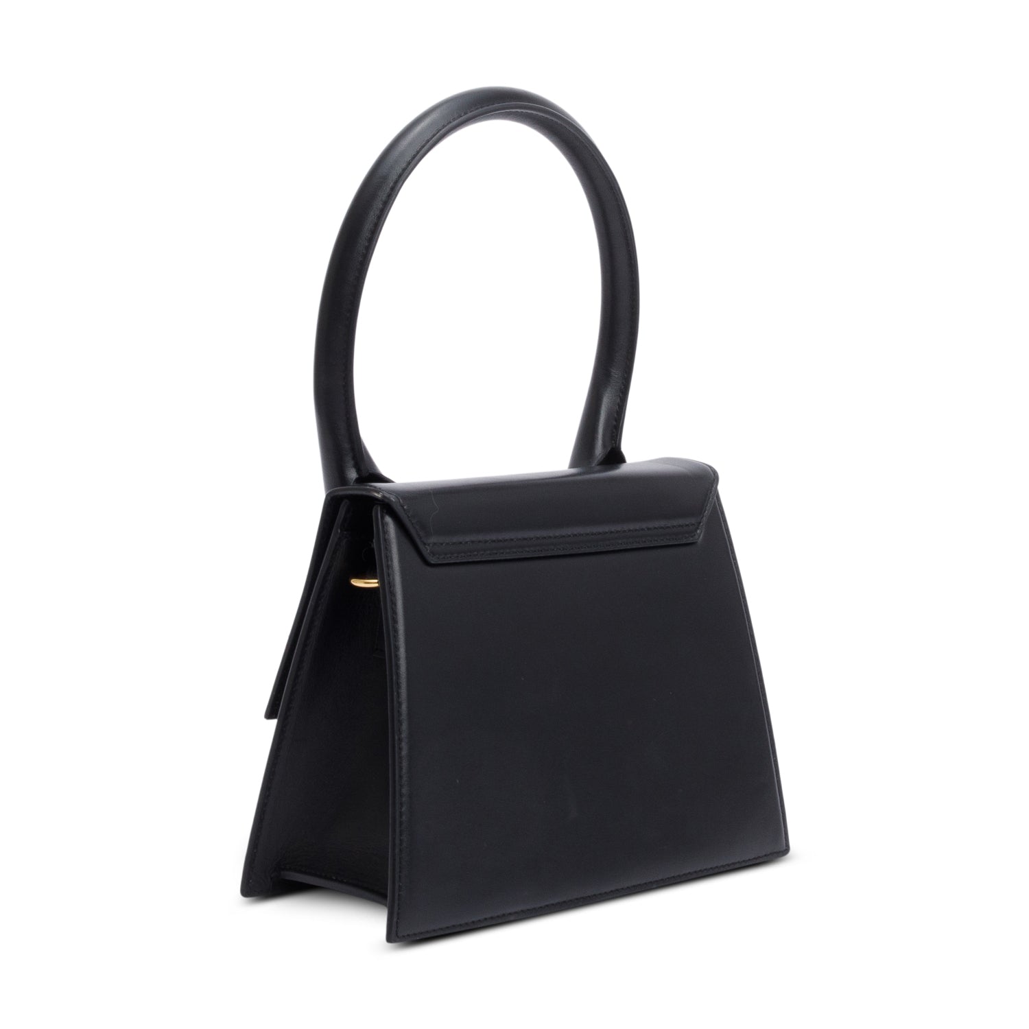 Jacquemus Black Leather Le Grand Chiquito Bag