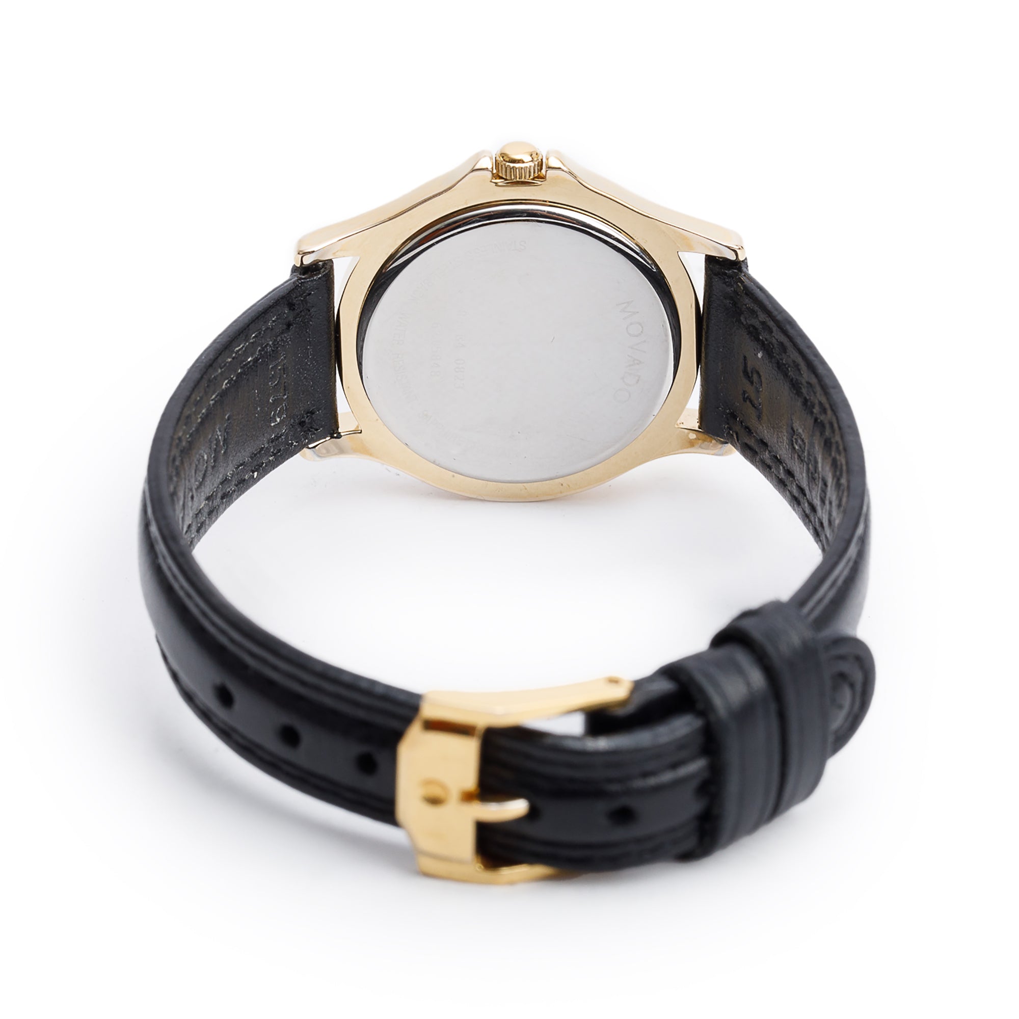 Movado Gold Plated Stainless Steel Museum 28 MM Quartz Watch