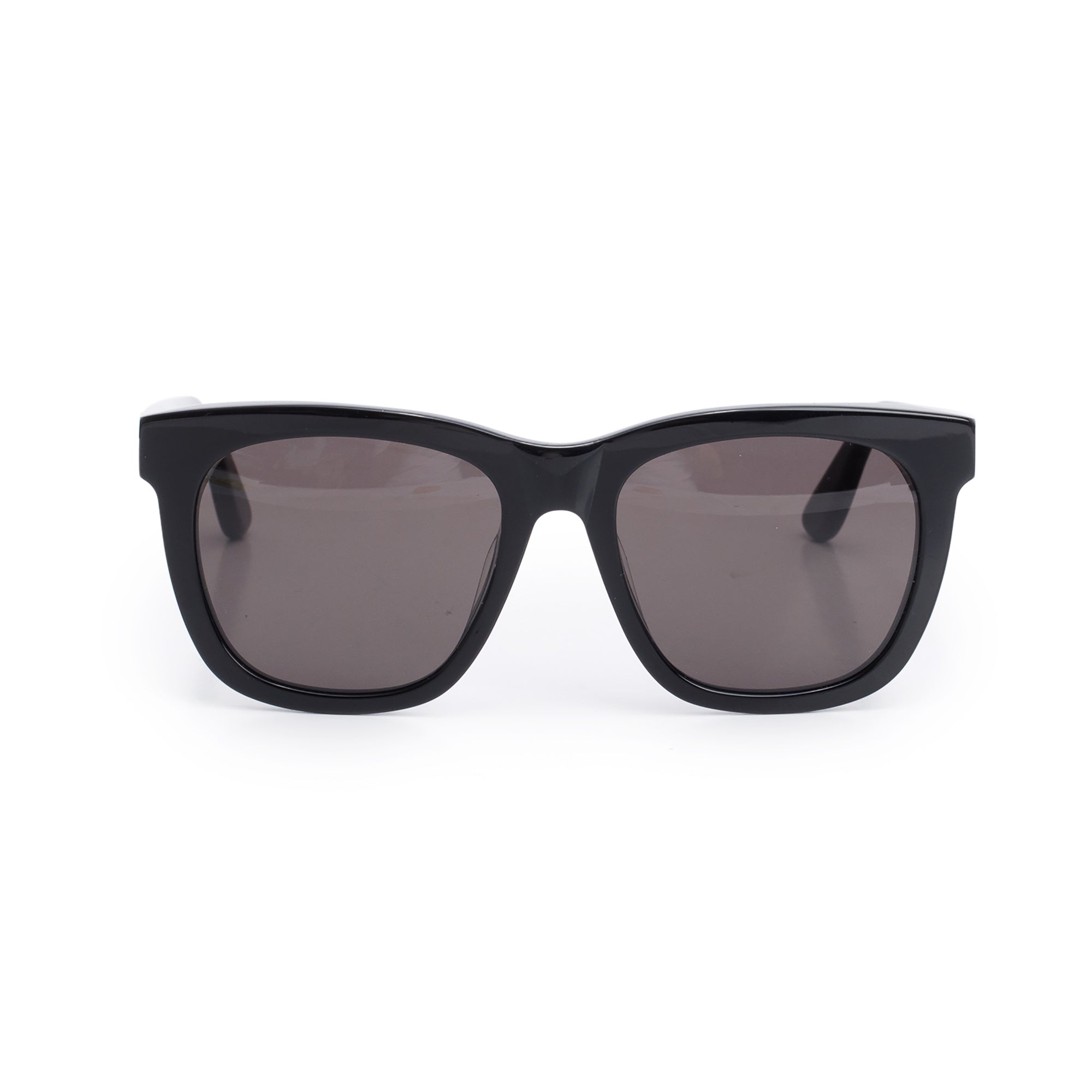 Saint Laurent SL M24/K Black Acetate Oversize Square Sunglasses w/ Case