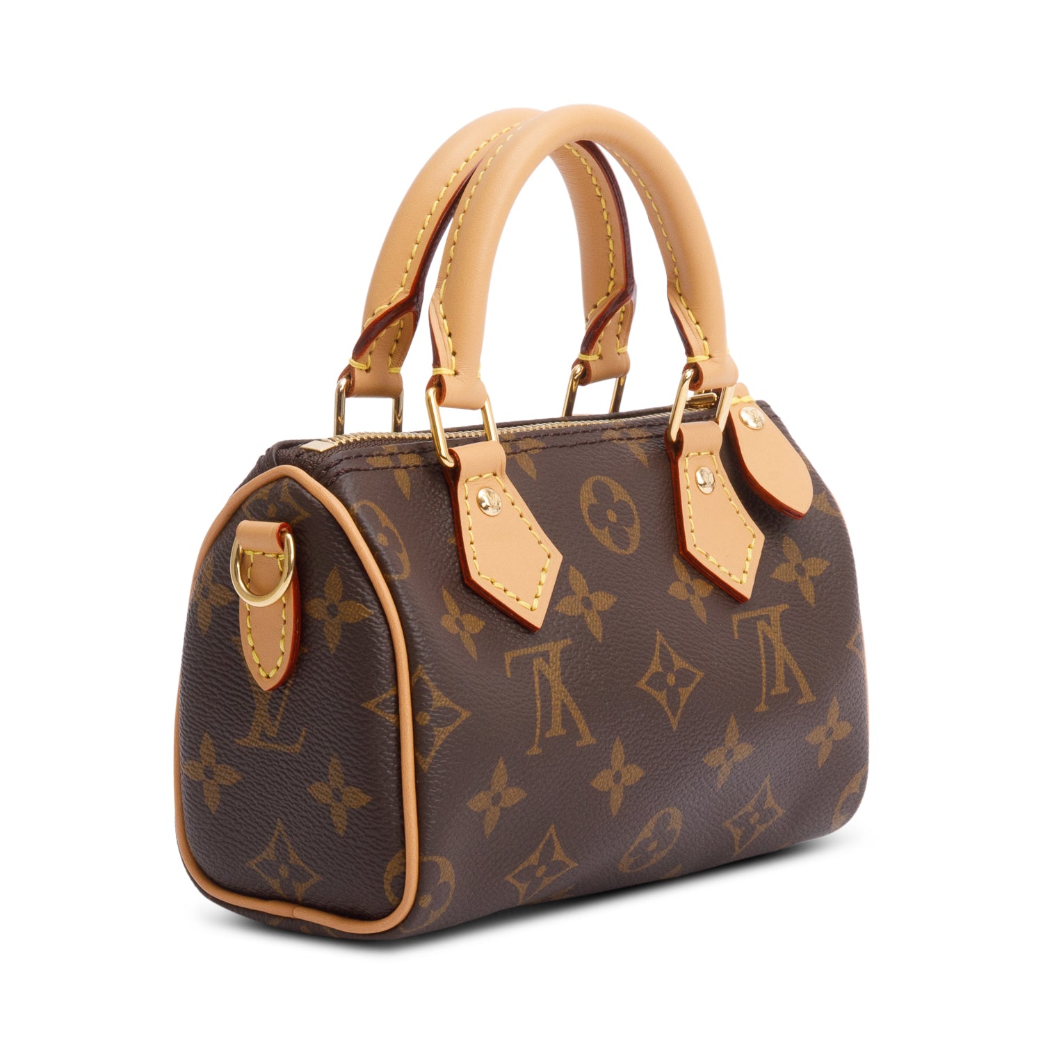 Louis Vuitton 2023 Monogram Nano Speedy w/ Strap