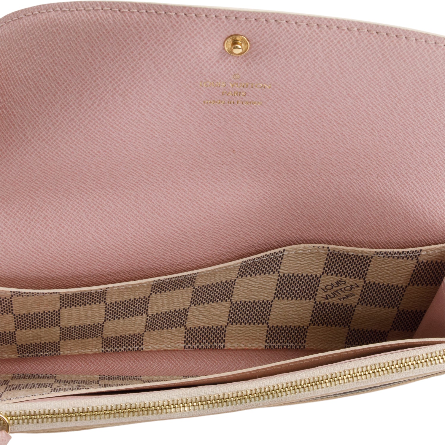 Louis Vuitton Damier Azur Emilie Wallet w/ Box